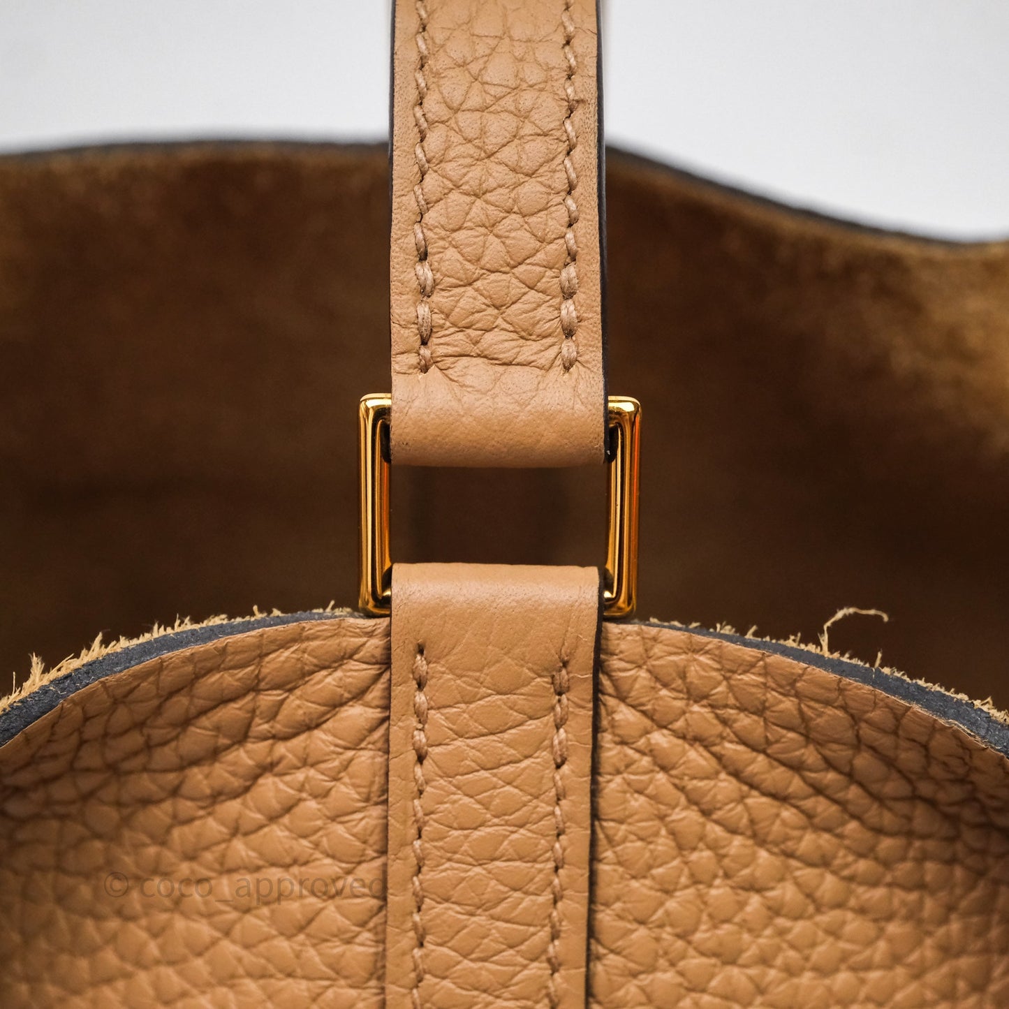 Hermès Picotin Lock 18 Chai 0M Taurillon Clemence Gold Hardware