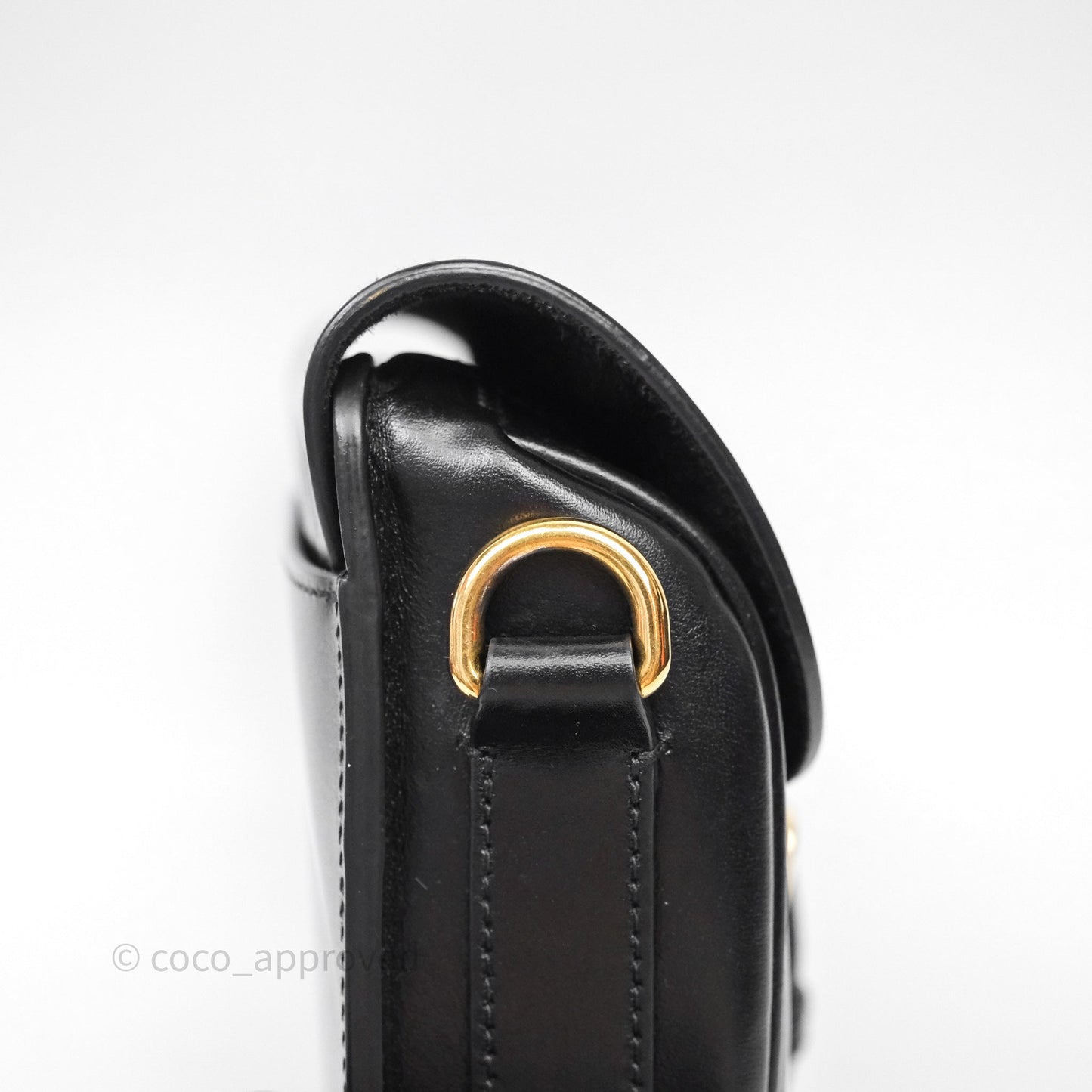 Christian Dior Small Bobby Bag Black Box Calfskin