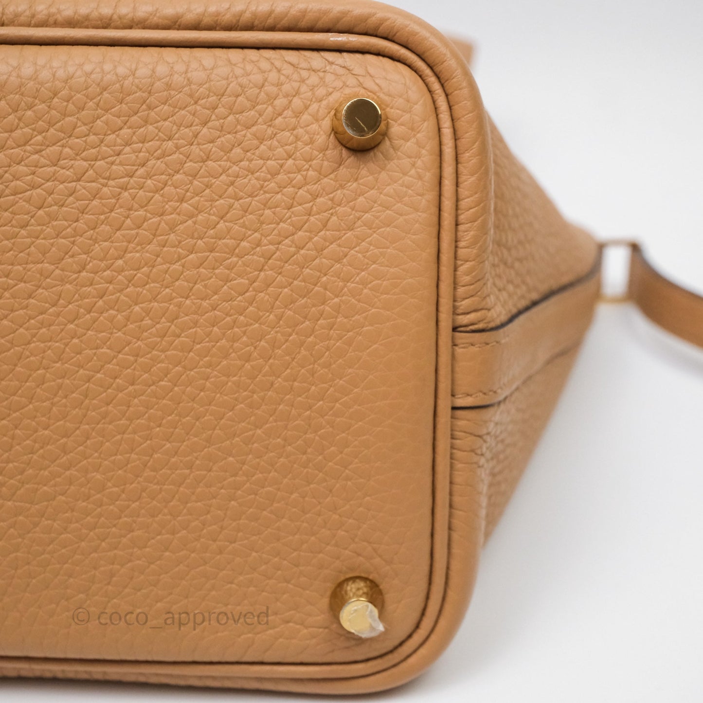 Hermès Picotin Lock 18 Chai 0M Taurillon Clemence Gold Hardware