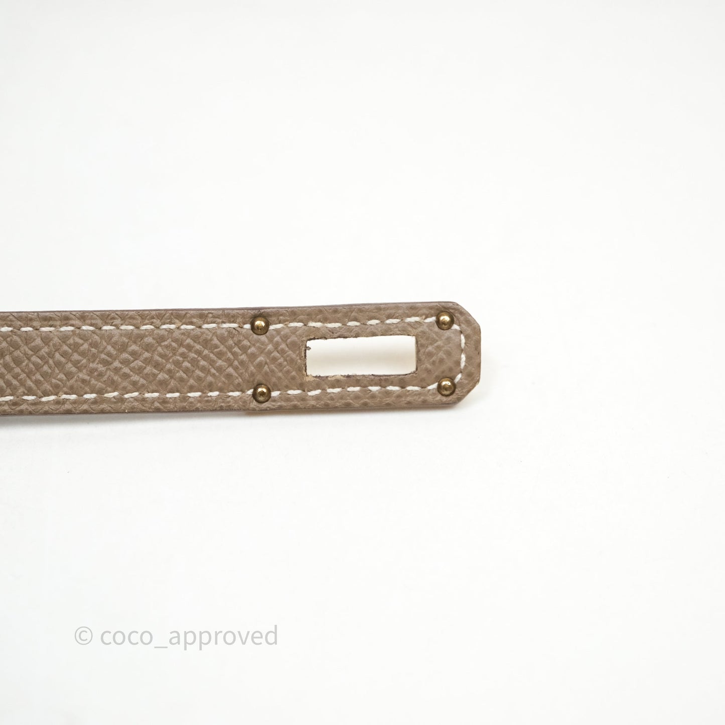 Hermès Kelly To Go 18 Étoupe Epsom Short Wallet Gold Hardware