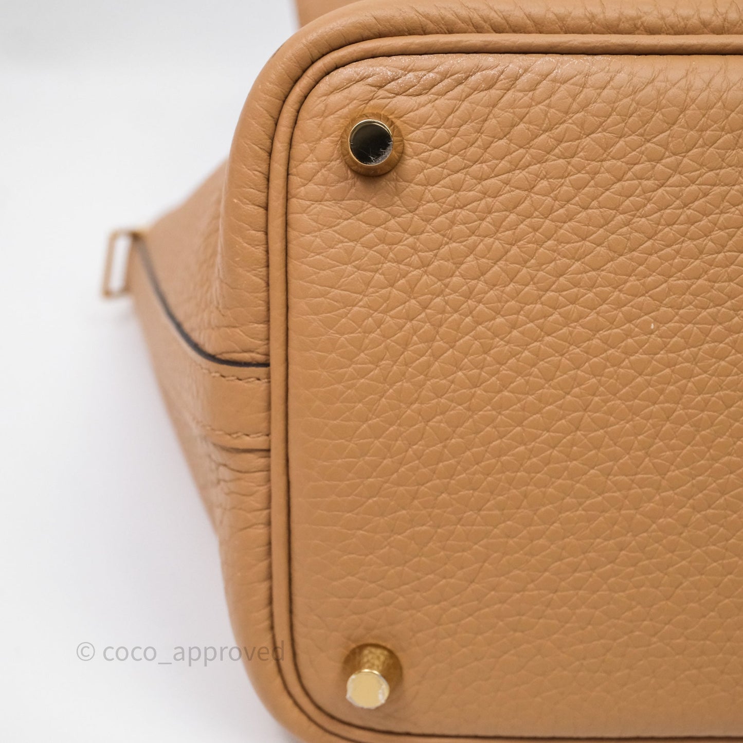 Hermès Picotin Lock 18 Chai 0M Taurillon Clemence Gold Hardware