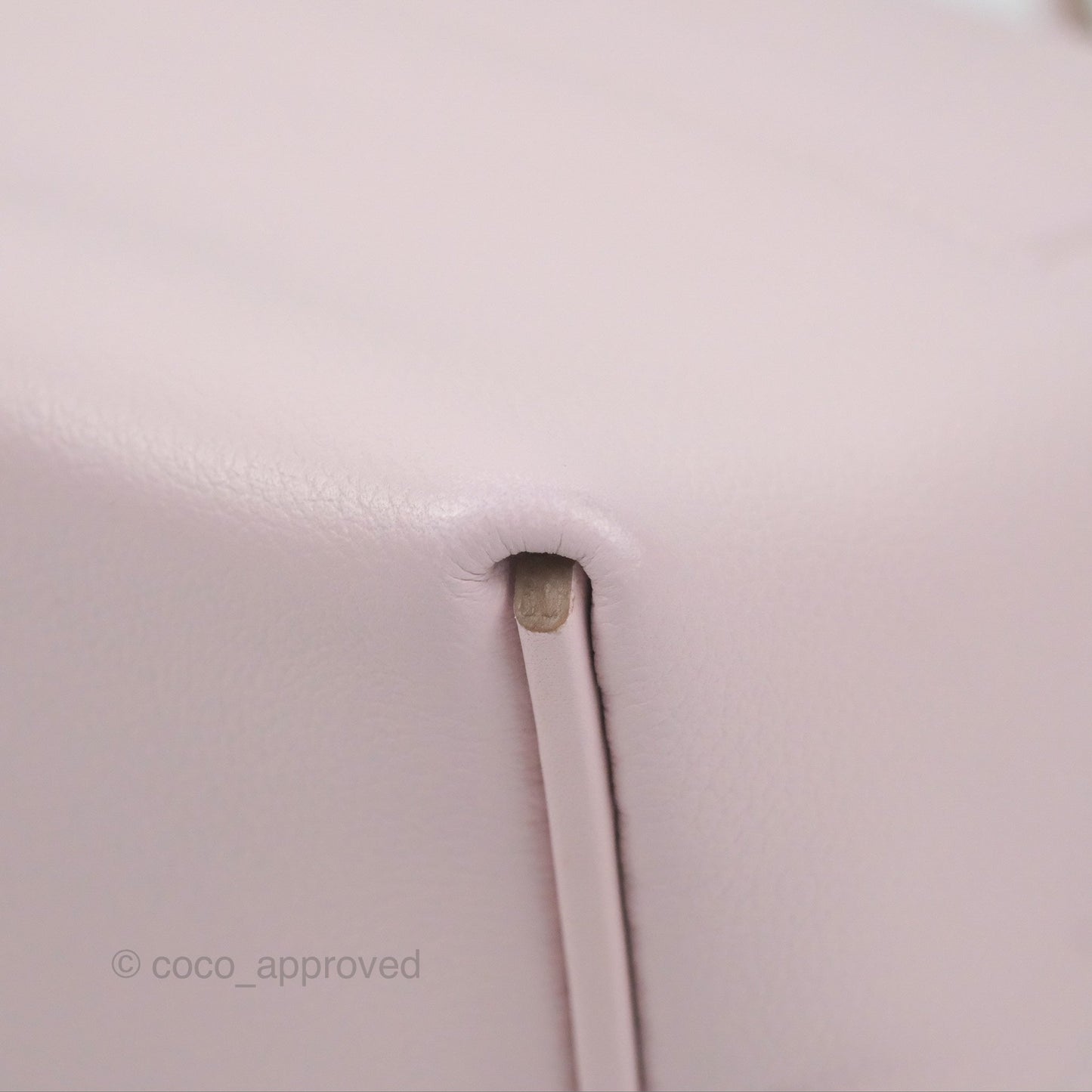 Hermès 24/24 21 Mini Mauve Pale Evercolor Palladium Hardware