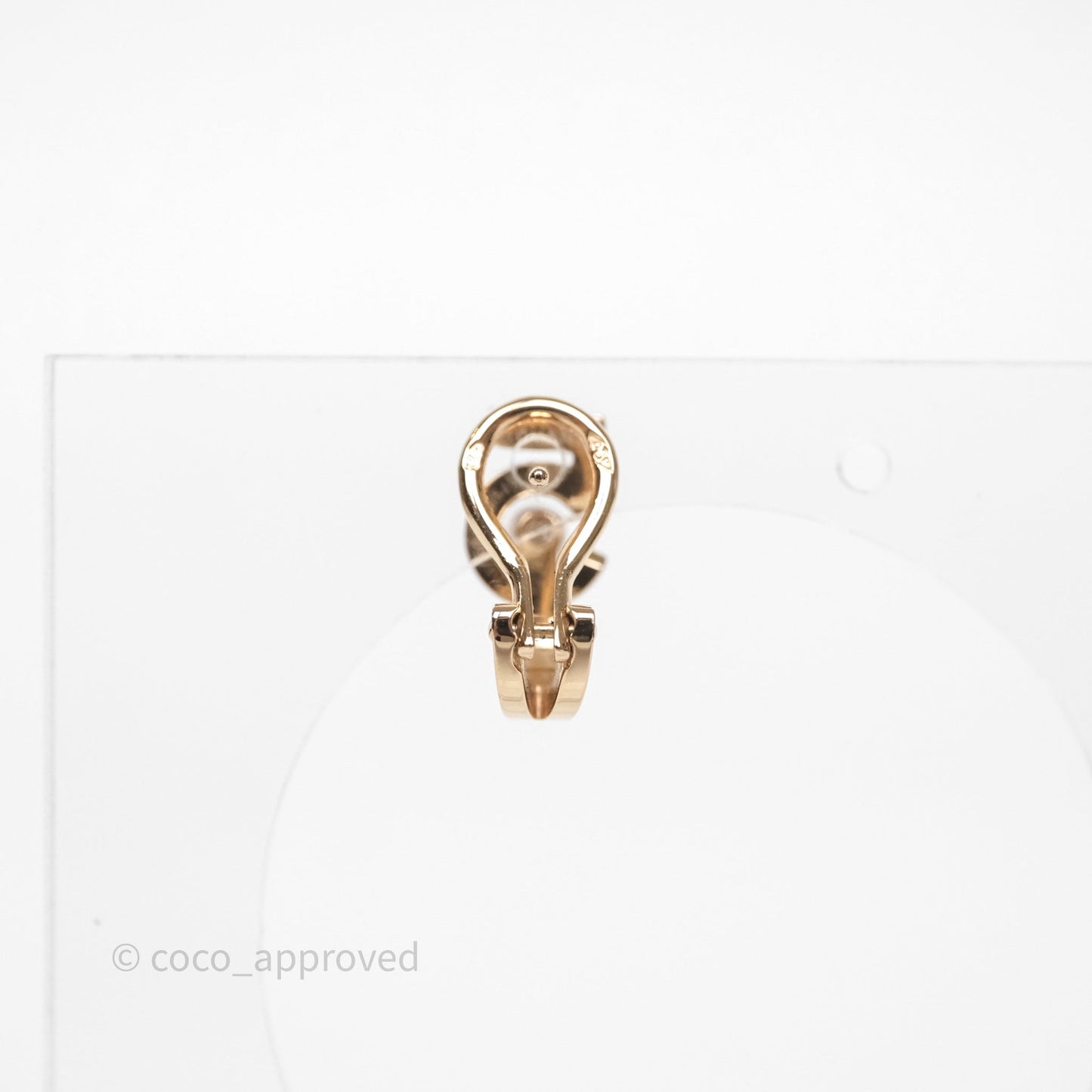 Chanel Eternal N°5 Single Earring 18K Beige Gold Diamonds