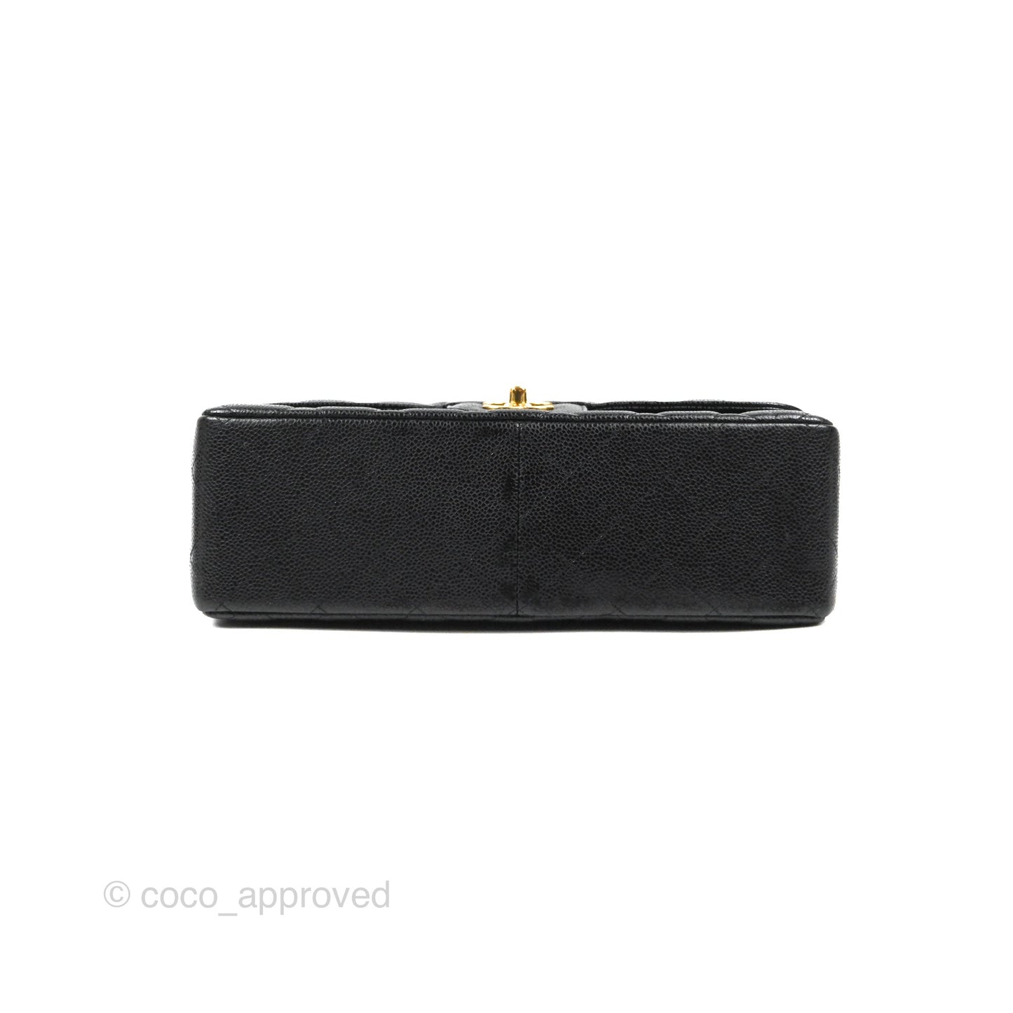 Chanel Jumbo Double Flap Black Caviar Gold Hardware⁣⁣