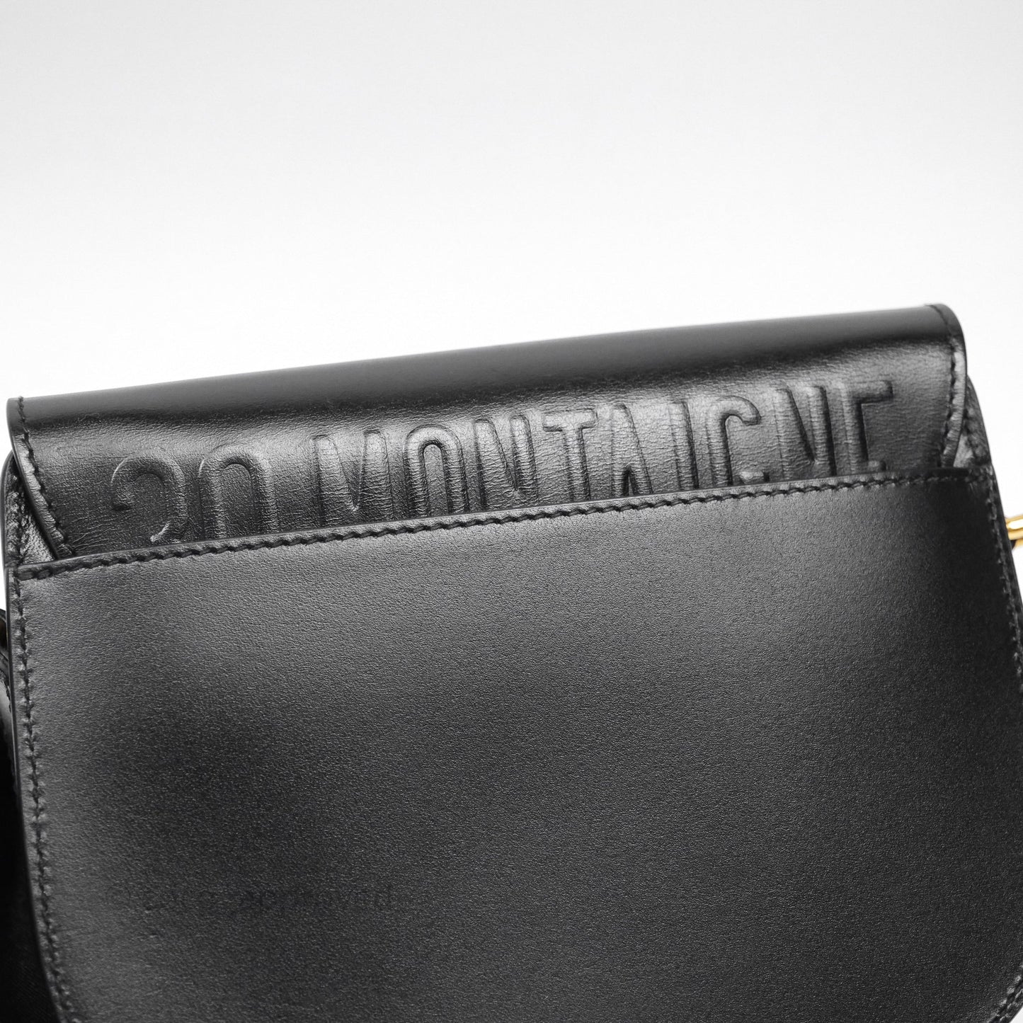 Christian Dior Small Bobby Bag Black Box Calfskin