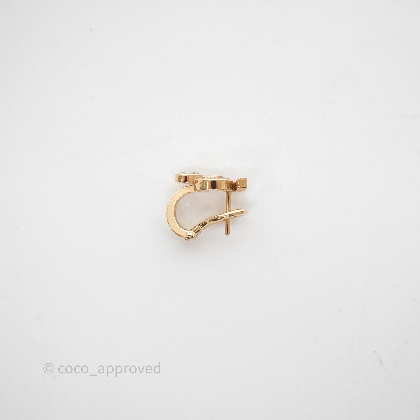 Chanel Eternal N°5 Single Earring 18K Beige Gold Diamonds