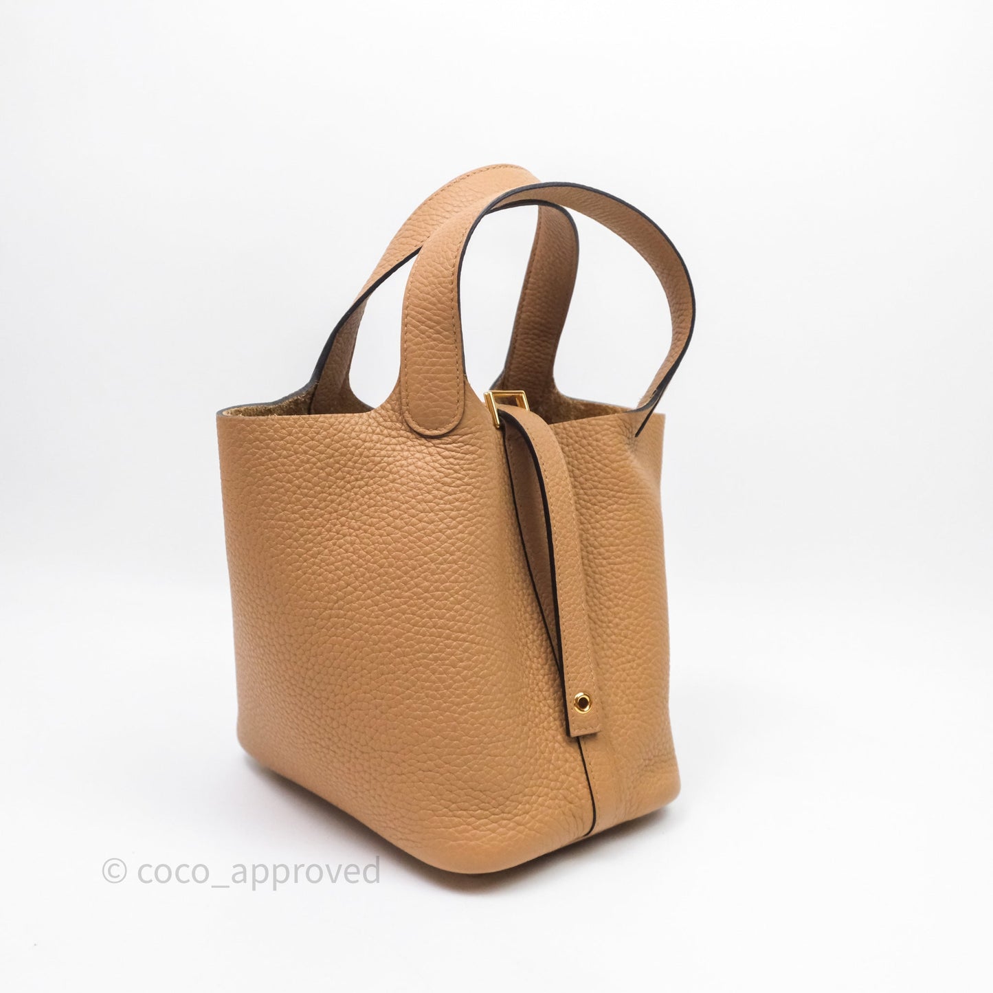 Hermès Picotin Lock 18 Chai 0M Taurillon Clemence Gold Hardware