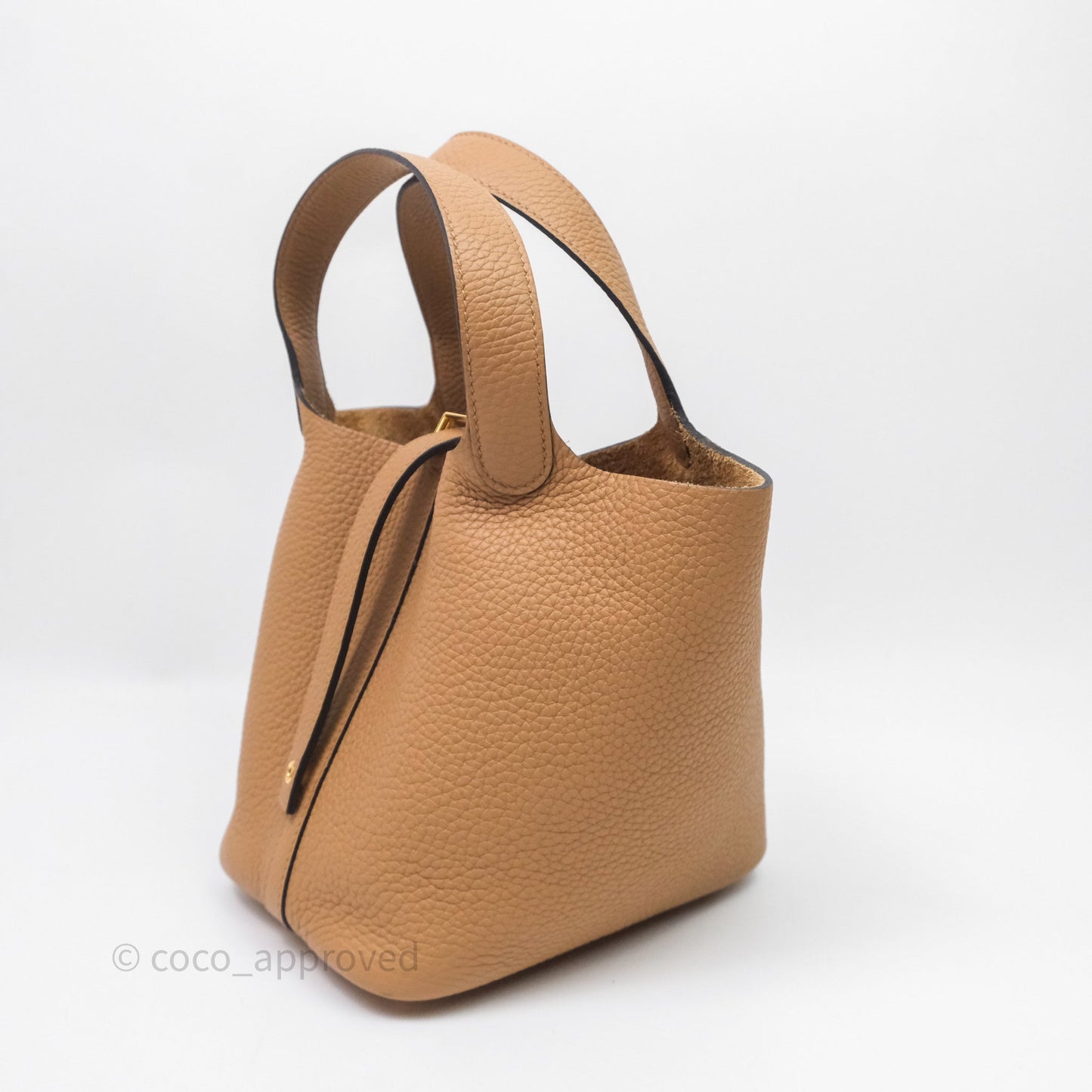 Hermès Picotin Lock 18 Chai 0M Taurillon Clemence Gold Hardware