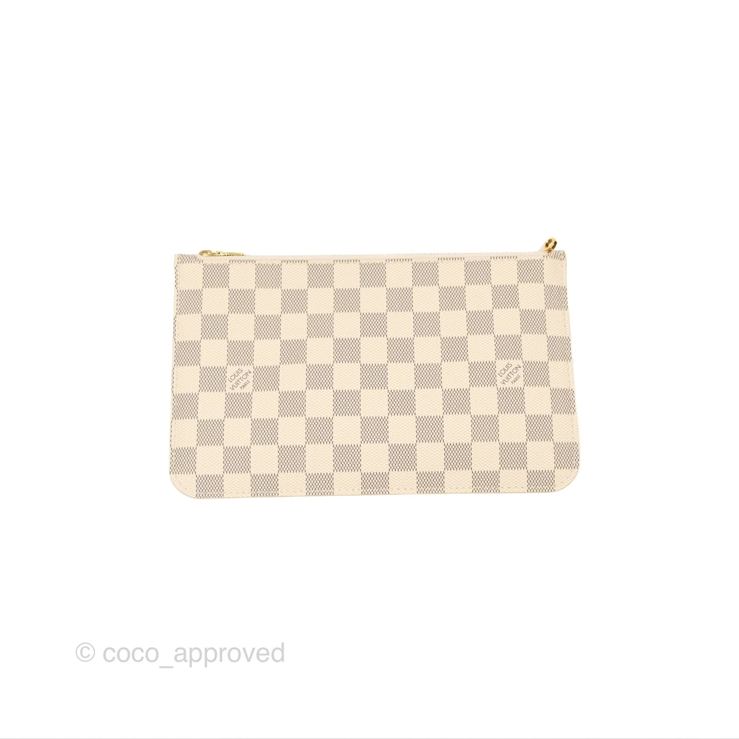Louis Vuitton Neverfull MM Damier Azur Canvas Tote Bag