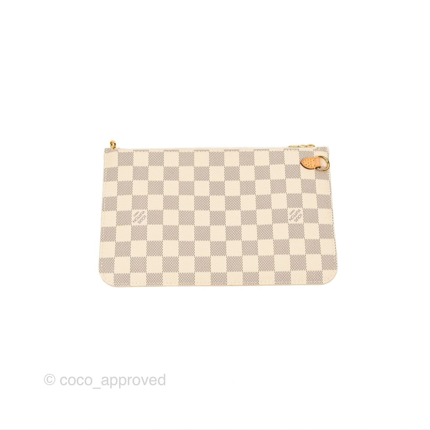 Louis Vuitton Neverfull MM Damier Azur Canvas Tote Bag