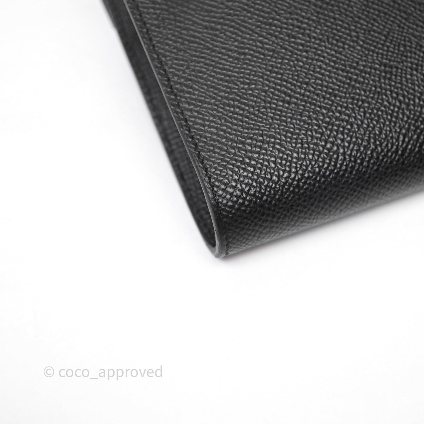 Hermès Kelly To Go Wallet Noir 89 Black Epsom Gold Hardware