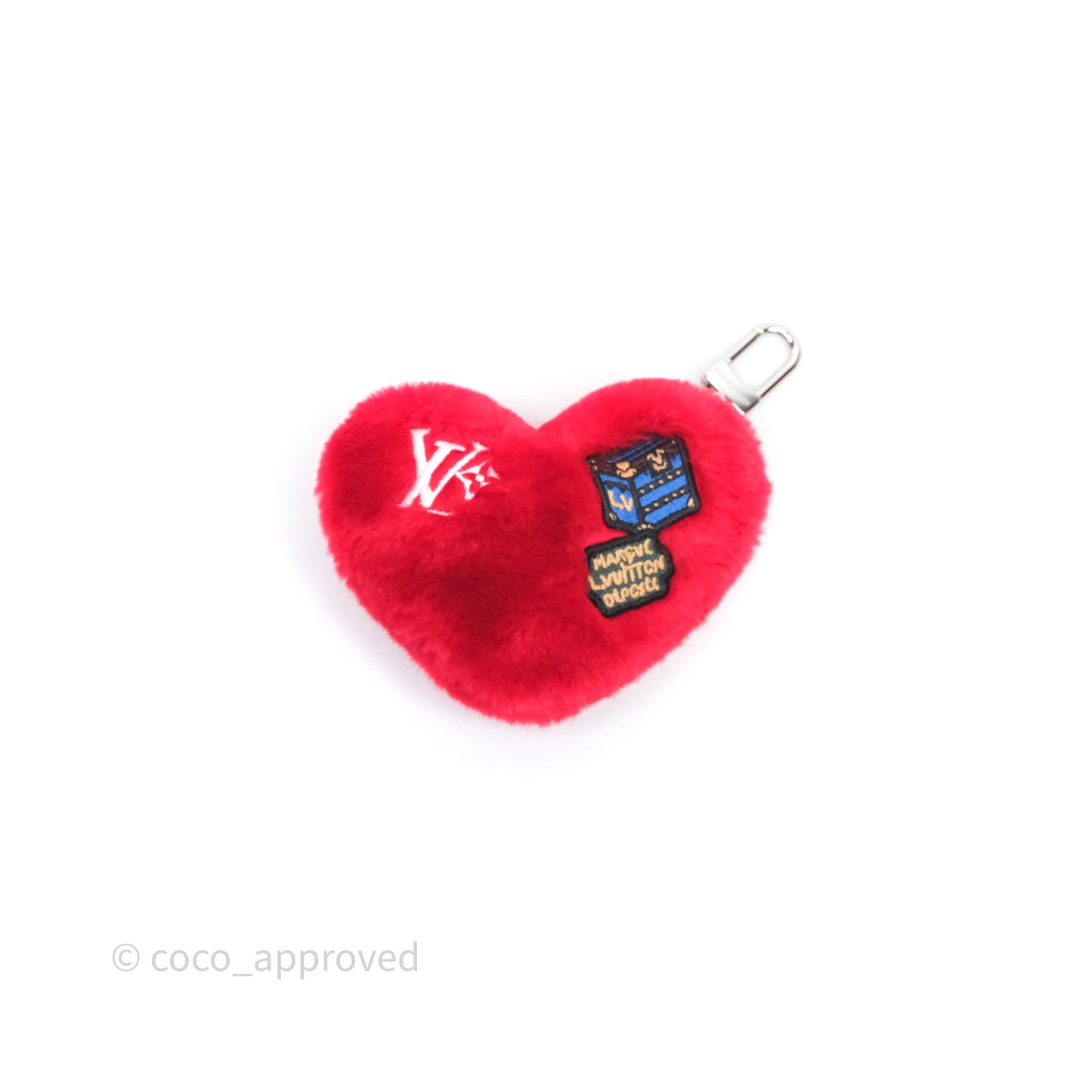 Louis Vuitton Lucky Heart Red Bag Charm