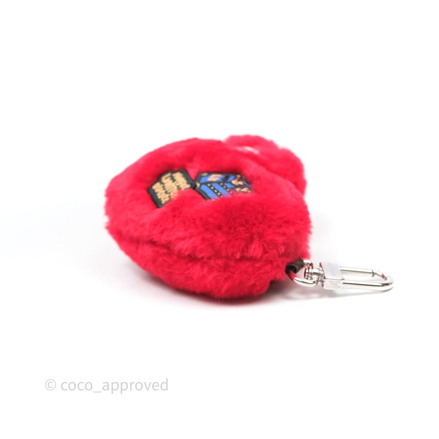Louis Vuitton Lucky Heart Red Bag Charm
