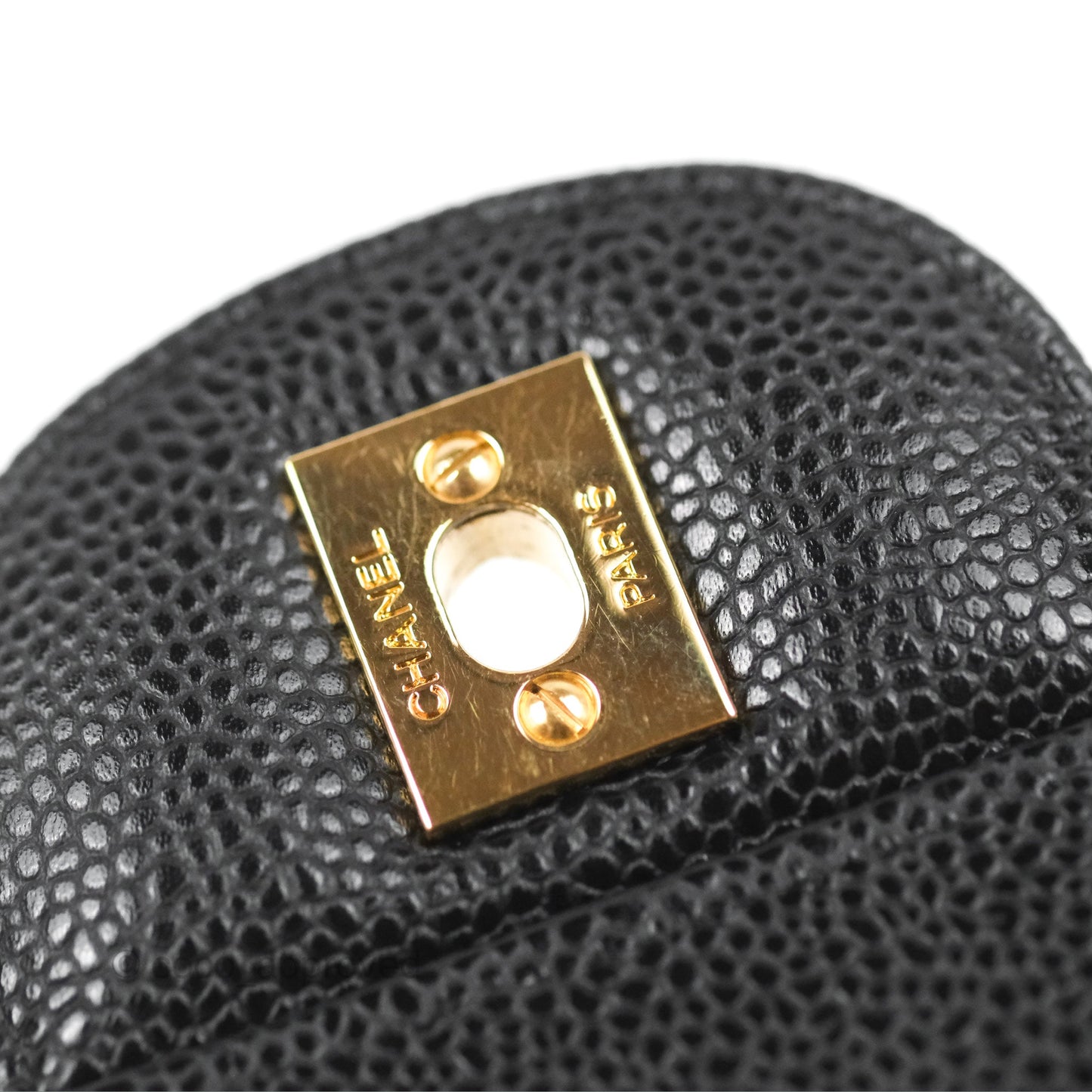 Chanel Jumbo Double Flap Black Caviar Gold Hardware⁣⁣
