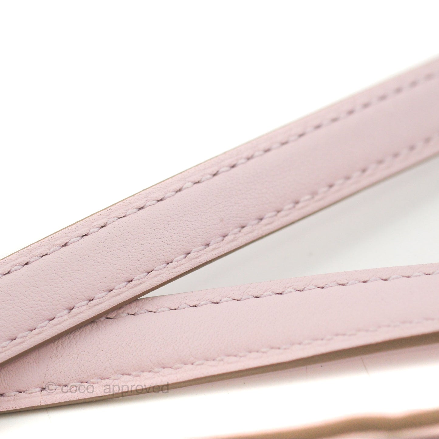 Hermès 24/24 21 Mini Mauve Pale Evercolor Palladium Hardware