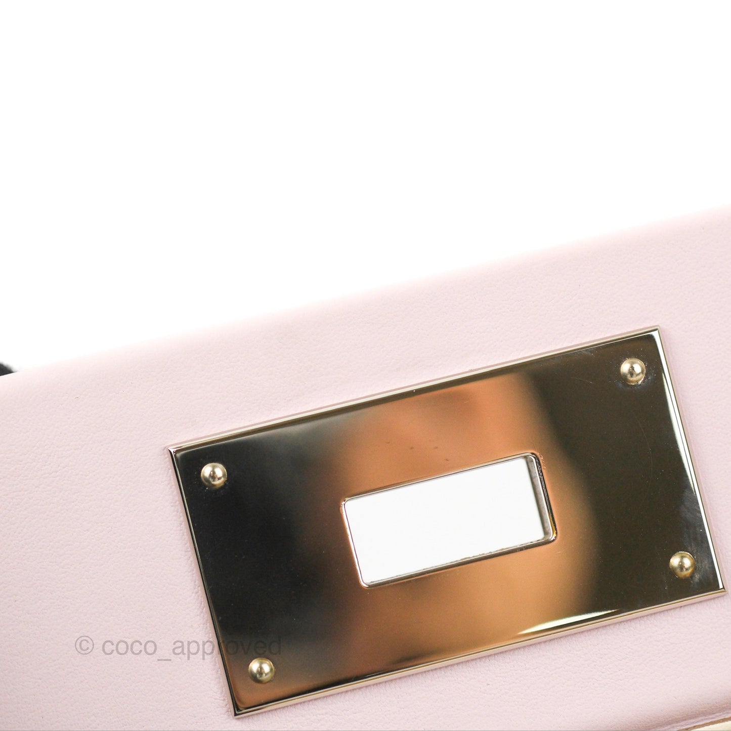 Hermès 24/24 21 Mini Mauve Pale Evercolor Palladium Hardware