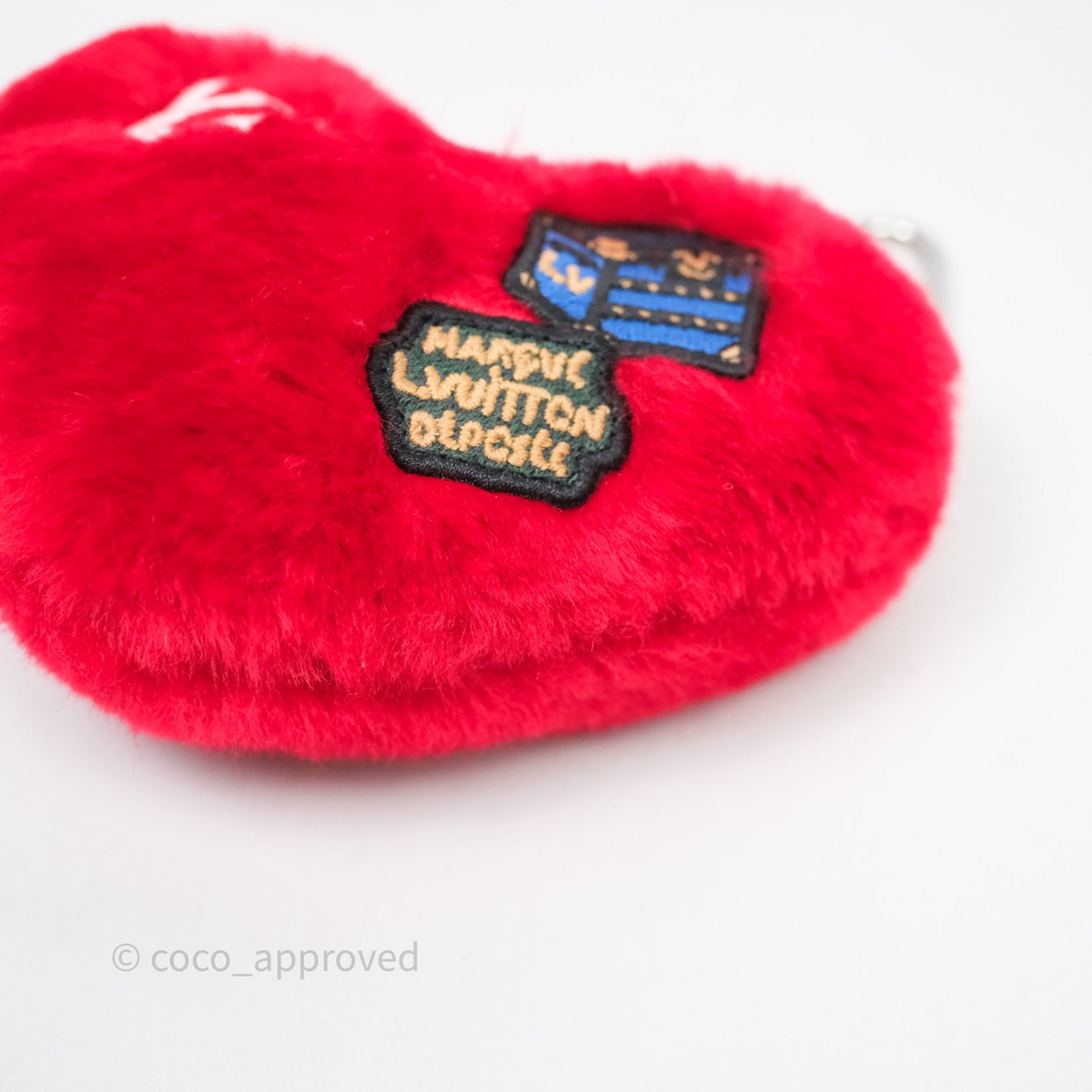 Louis Vuitton Lucky Heart Red Bag Charm