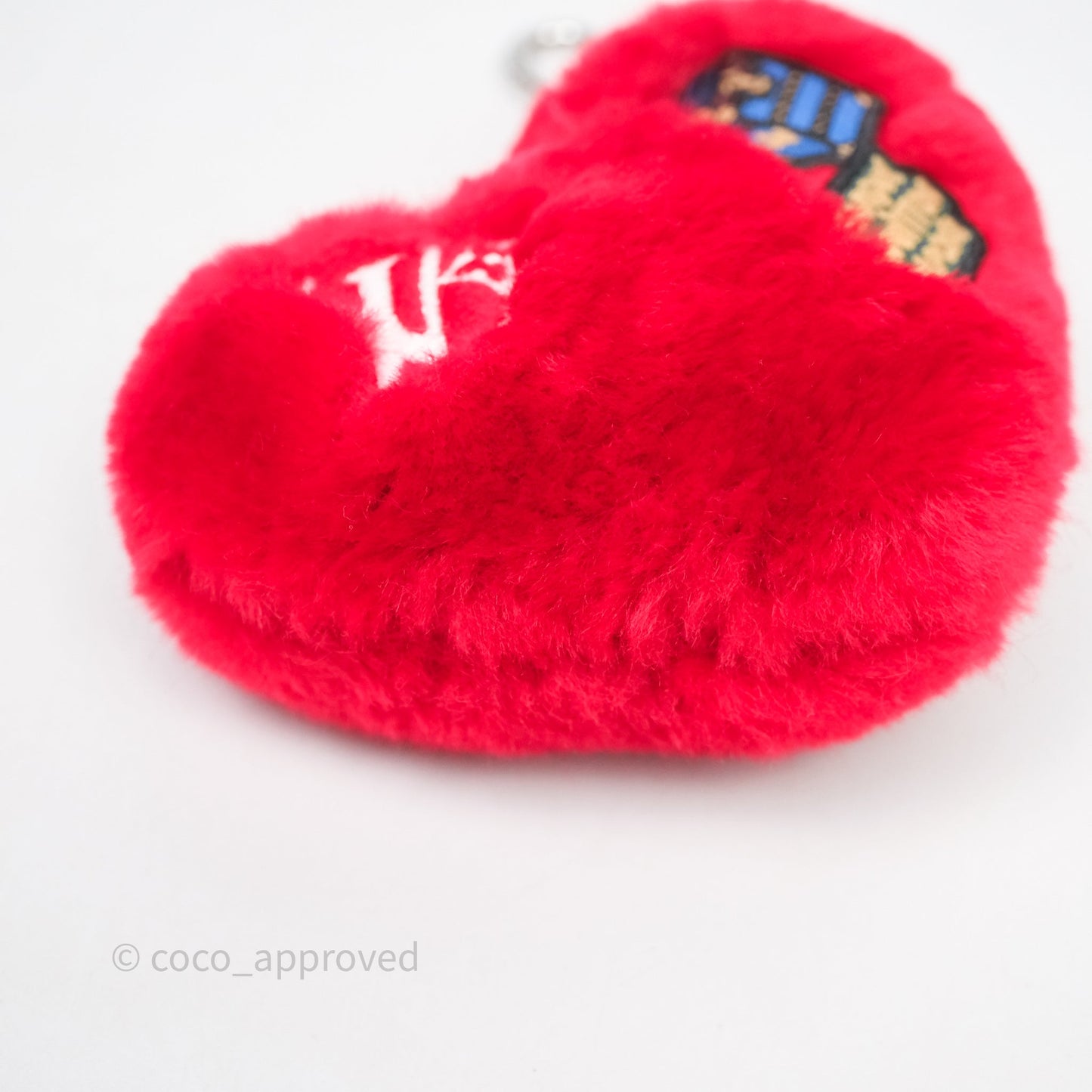 Louis Vuitton Lucky Heart Red Bag Charm