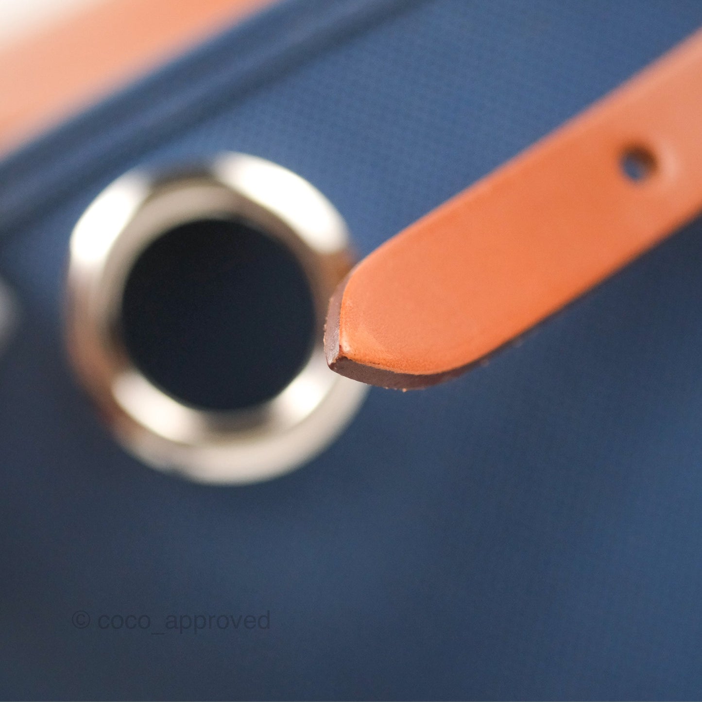 Hermès Herbag Zip 31 Blue/Natural Canvas Palladium Hardware