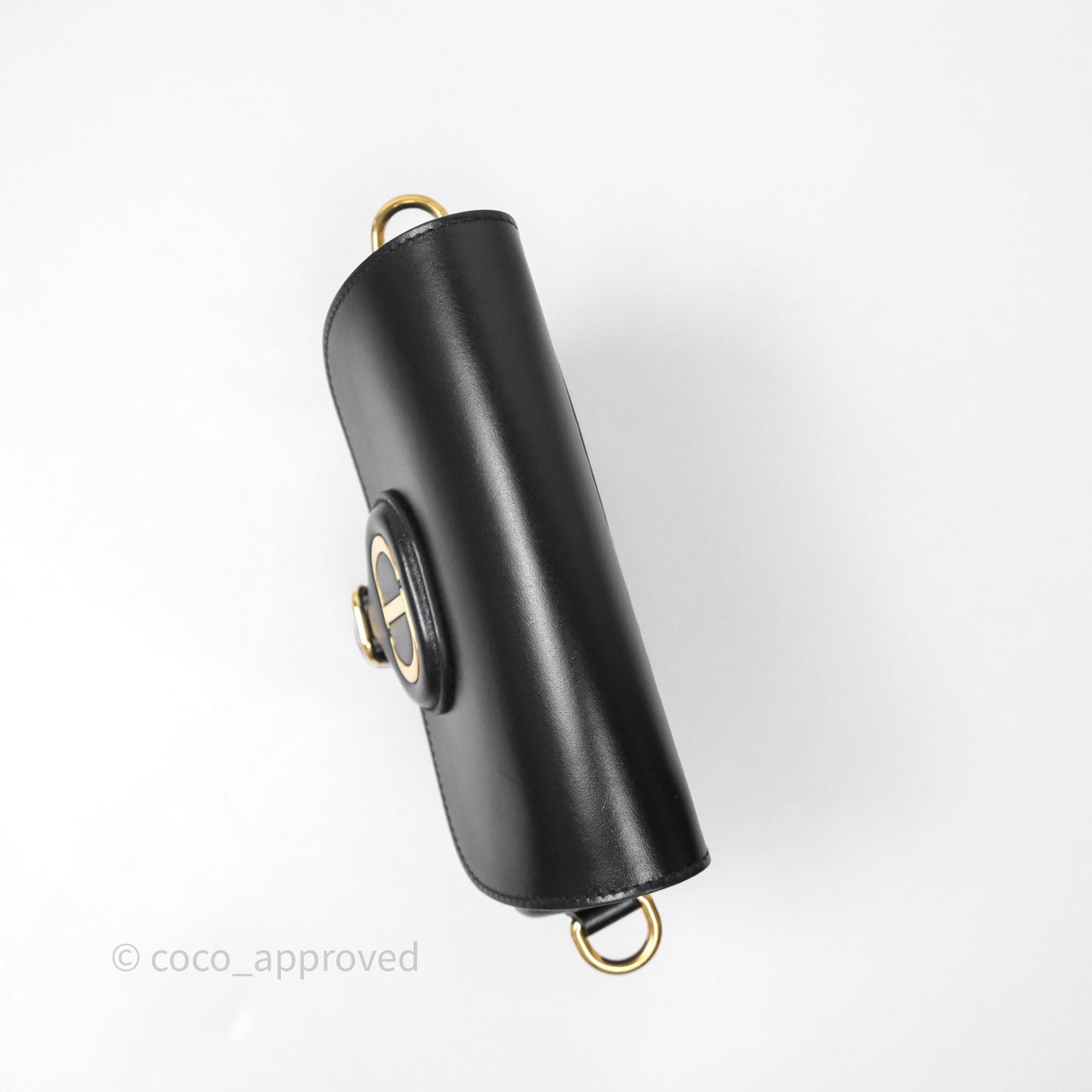 Christian Dior Small Bobby Bag Black Box Calfskin