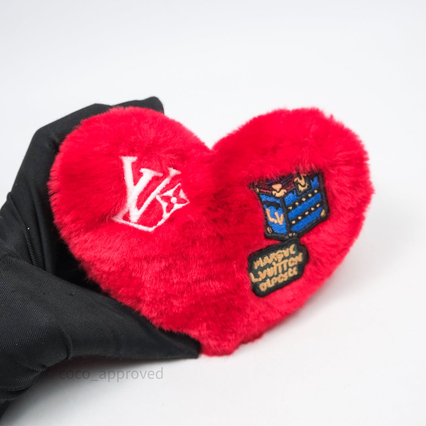Louis Vuitton Lucky Heart Red Bag Charm