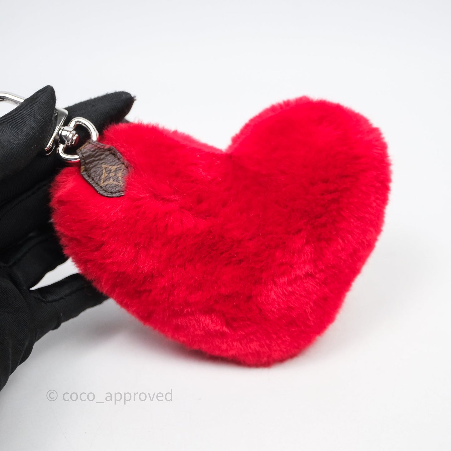 Louis Vuitton Lucky Heart Red Bag Charm