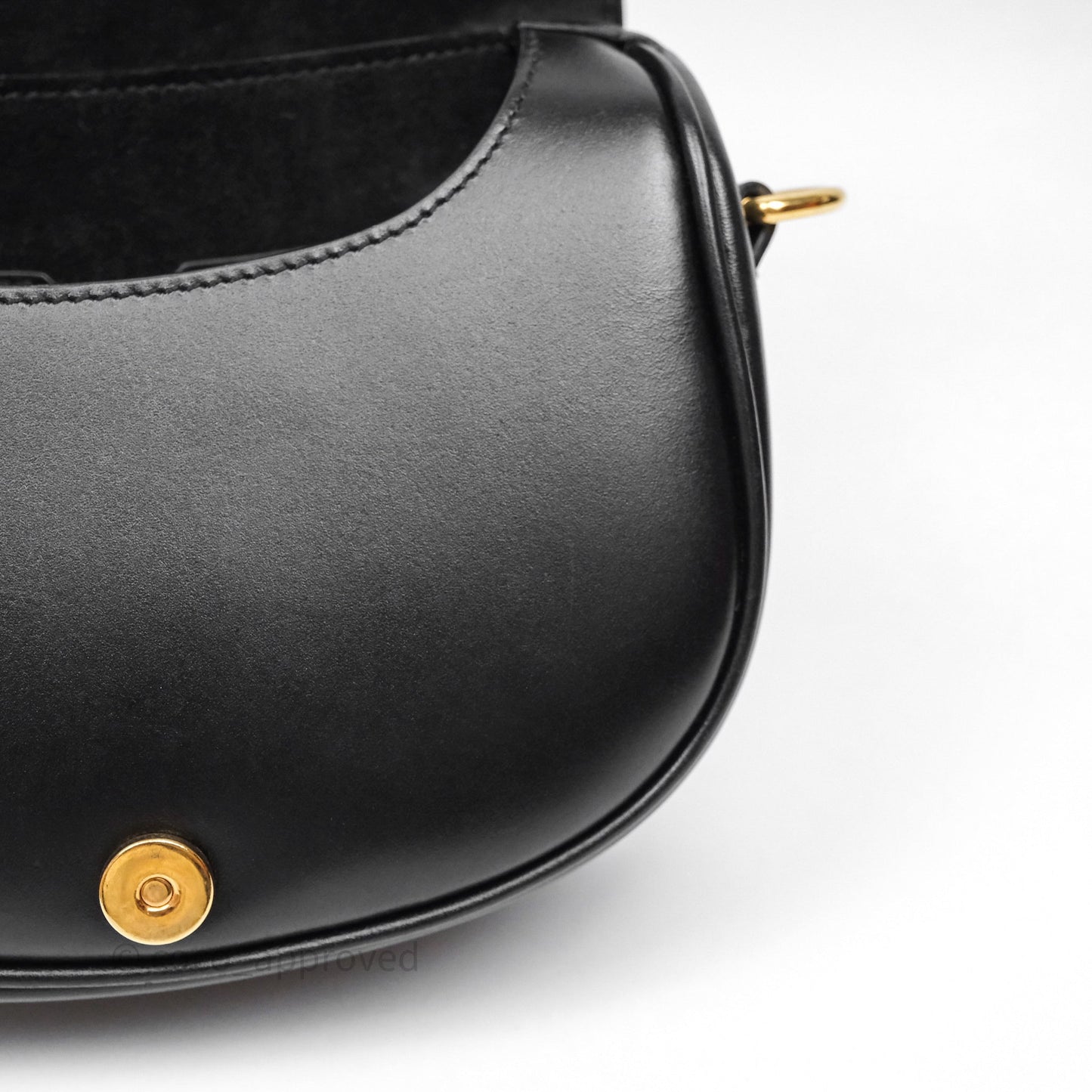 Christian Dior Small Bobby Bag Black Box Calfskin