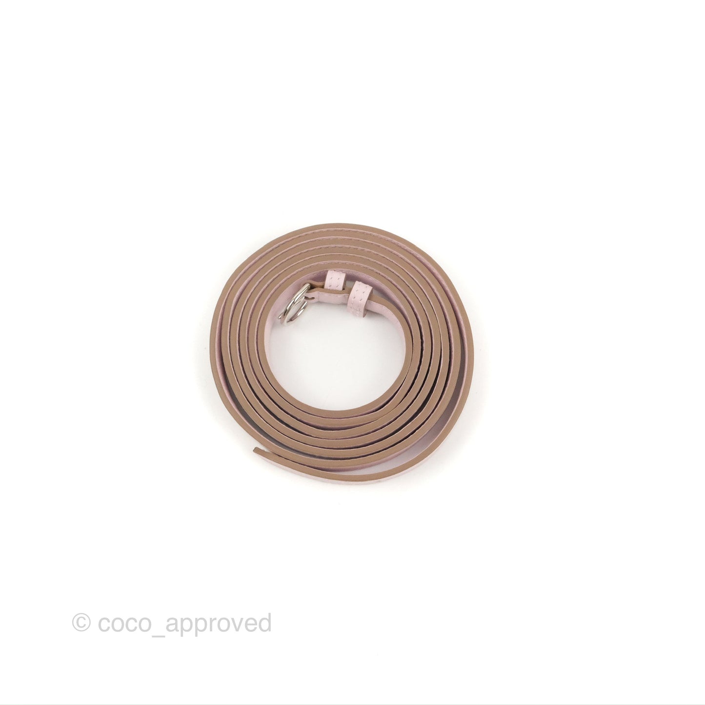 Hermès 24/24 21 Mini Mauve Pale Evercolor Palladium Hardware