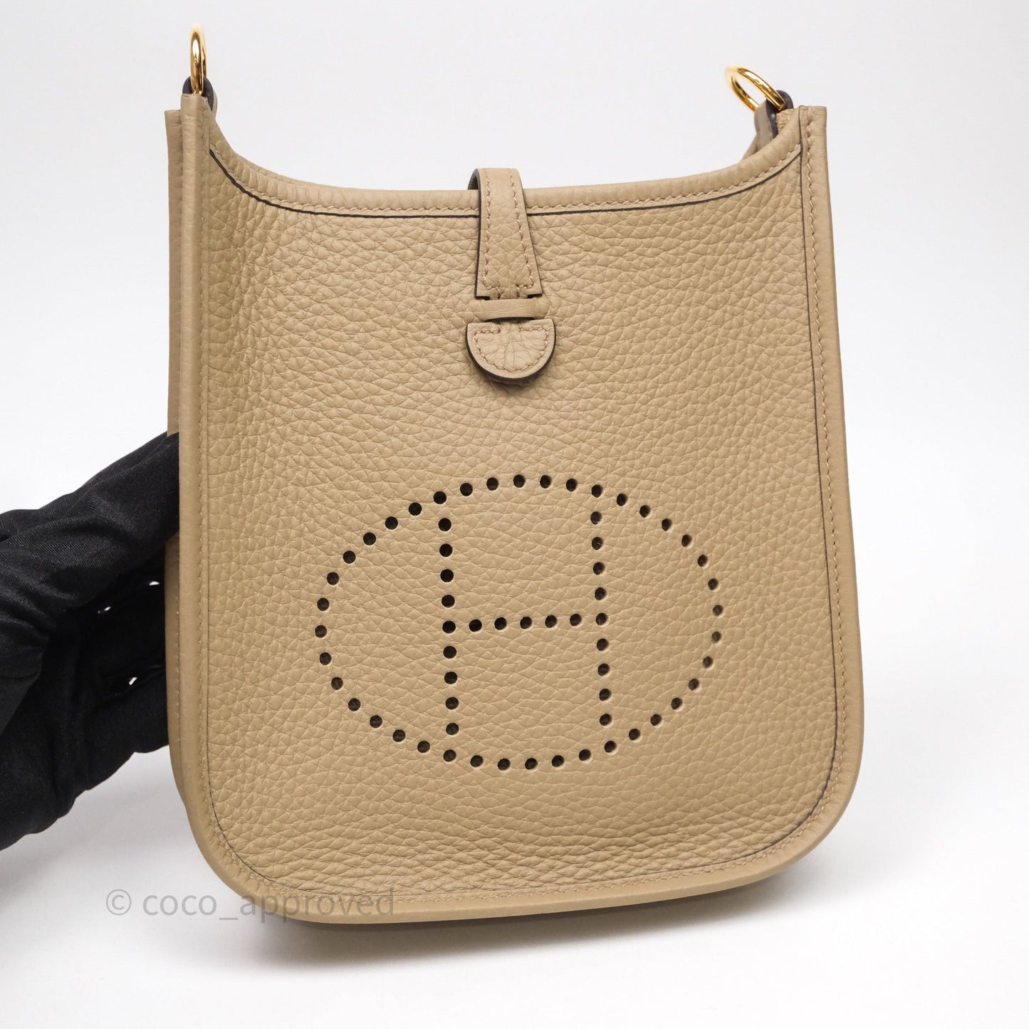 Hermes Evelyne 16 Amazone Beige Marfa 8Q Clemence Gold Hardware