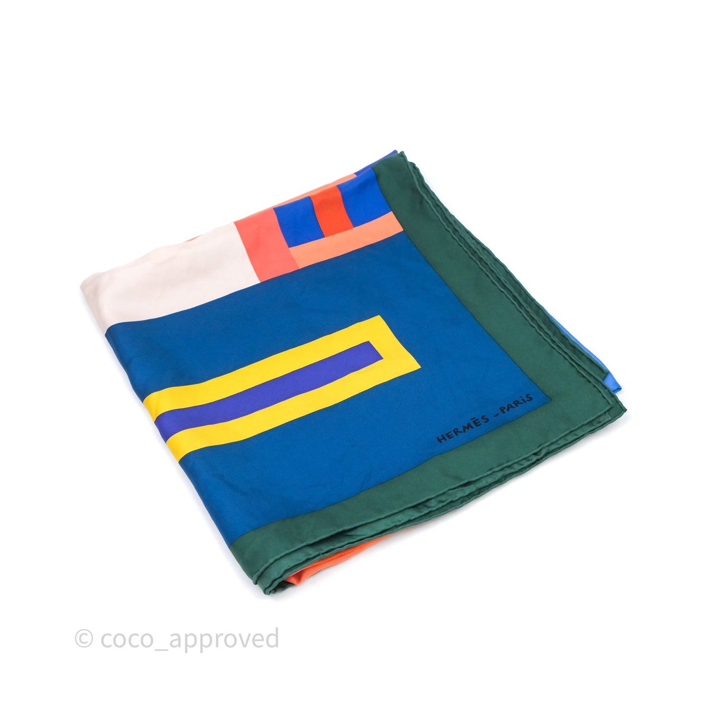 Hermès Multi-Color Silk Scarf 135