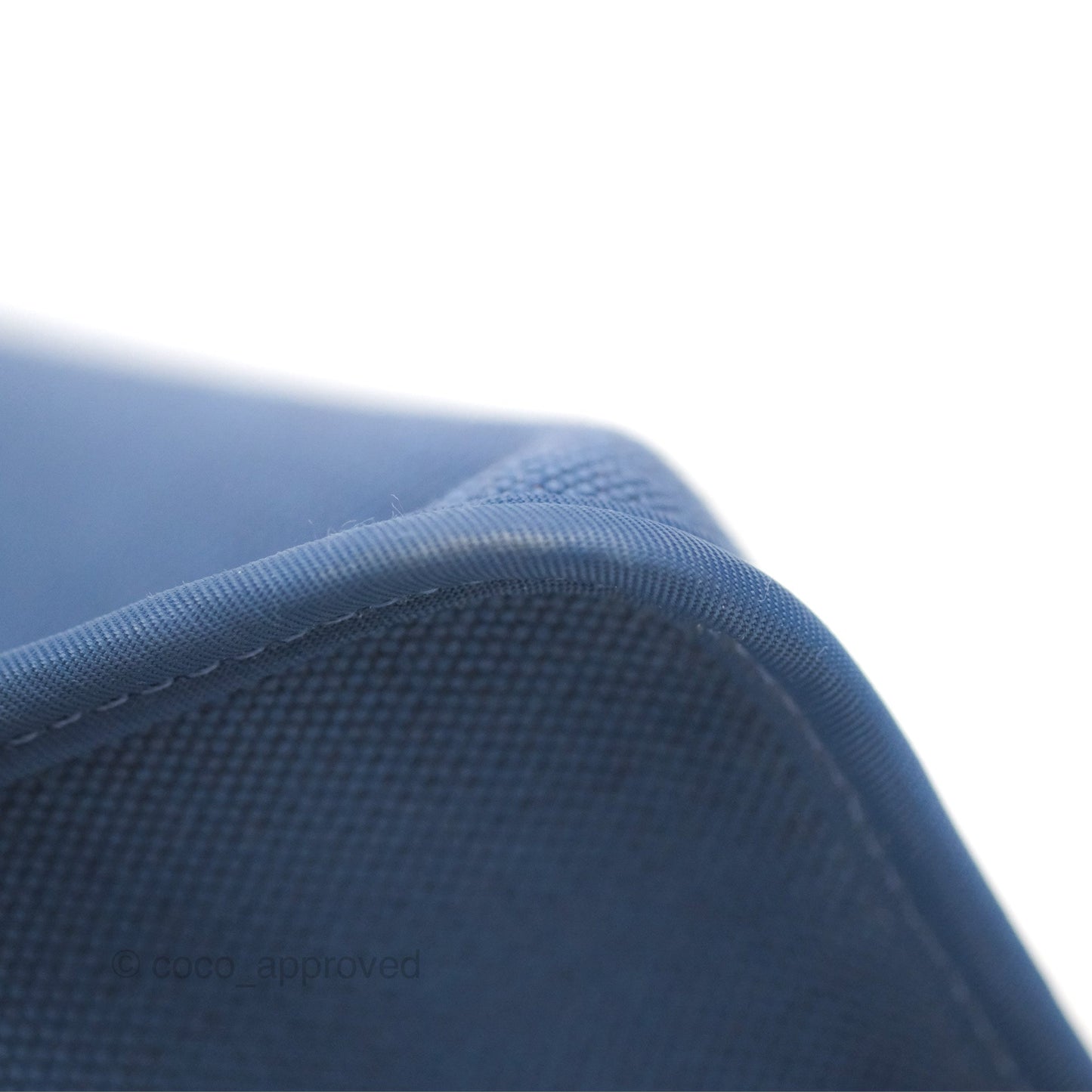 Hermès Herbag Zip 31 Blue/Natural Canvas Palladium Hardware