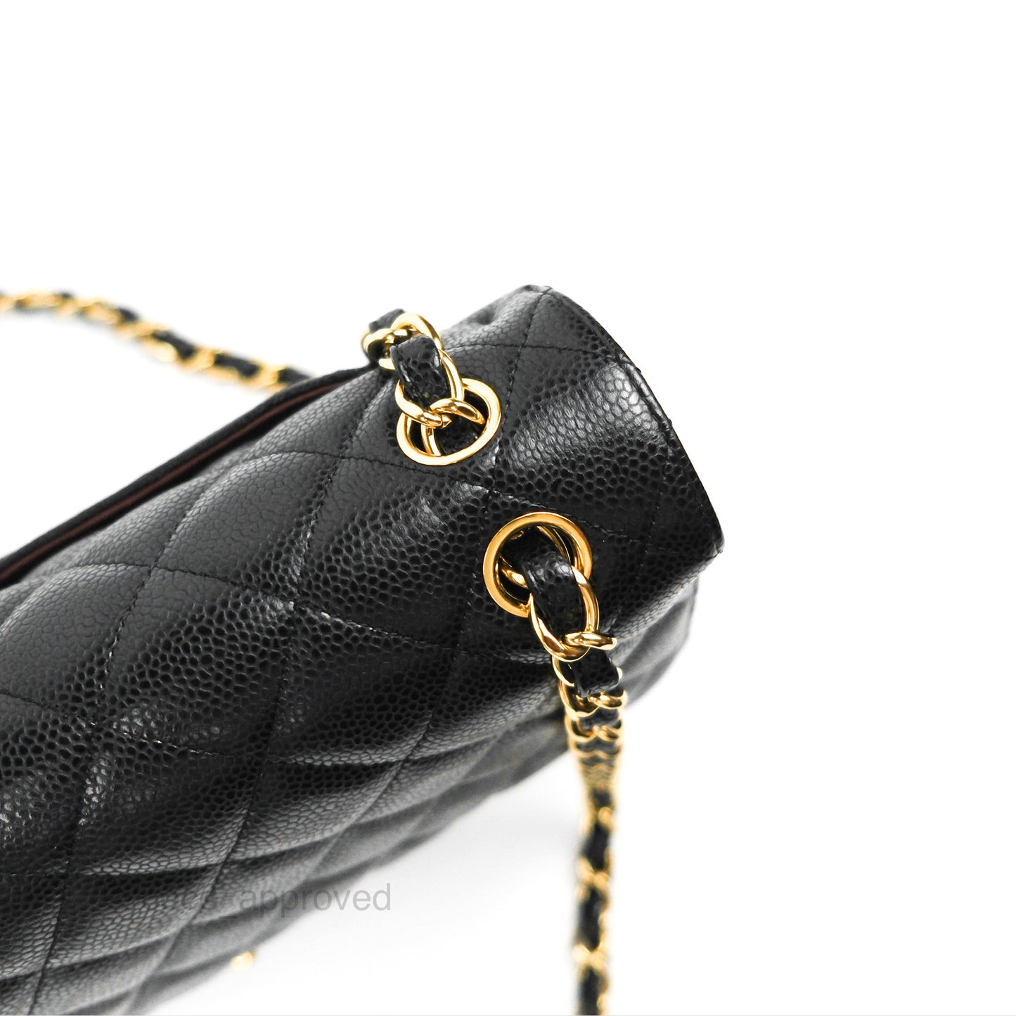 Chanel Jumbo Double Flap Black Caviar Gold Hardware⁣⁣