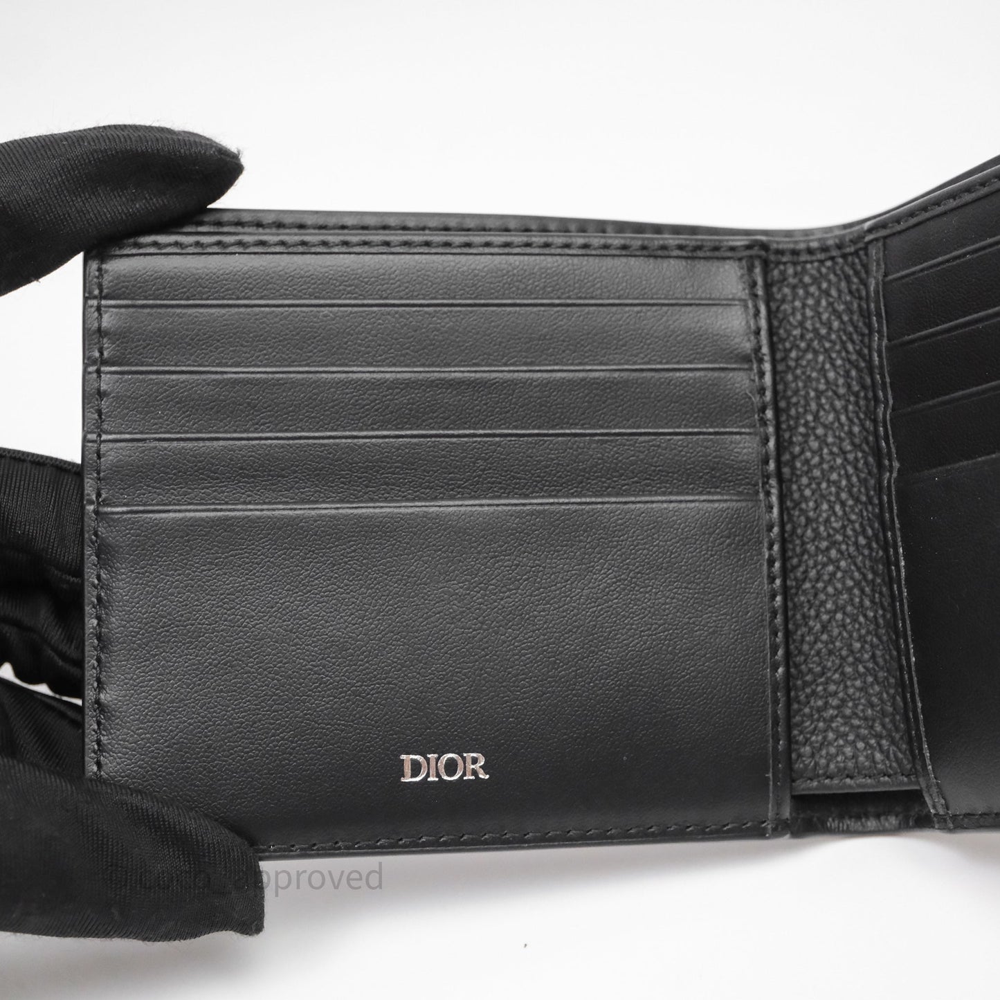 Christian Dior CD Icon Wallet Black