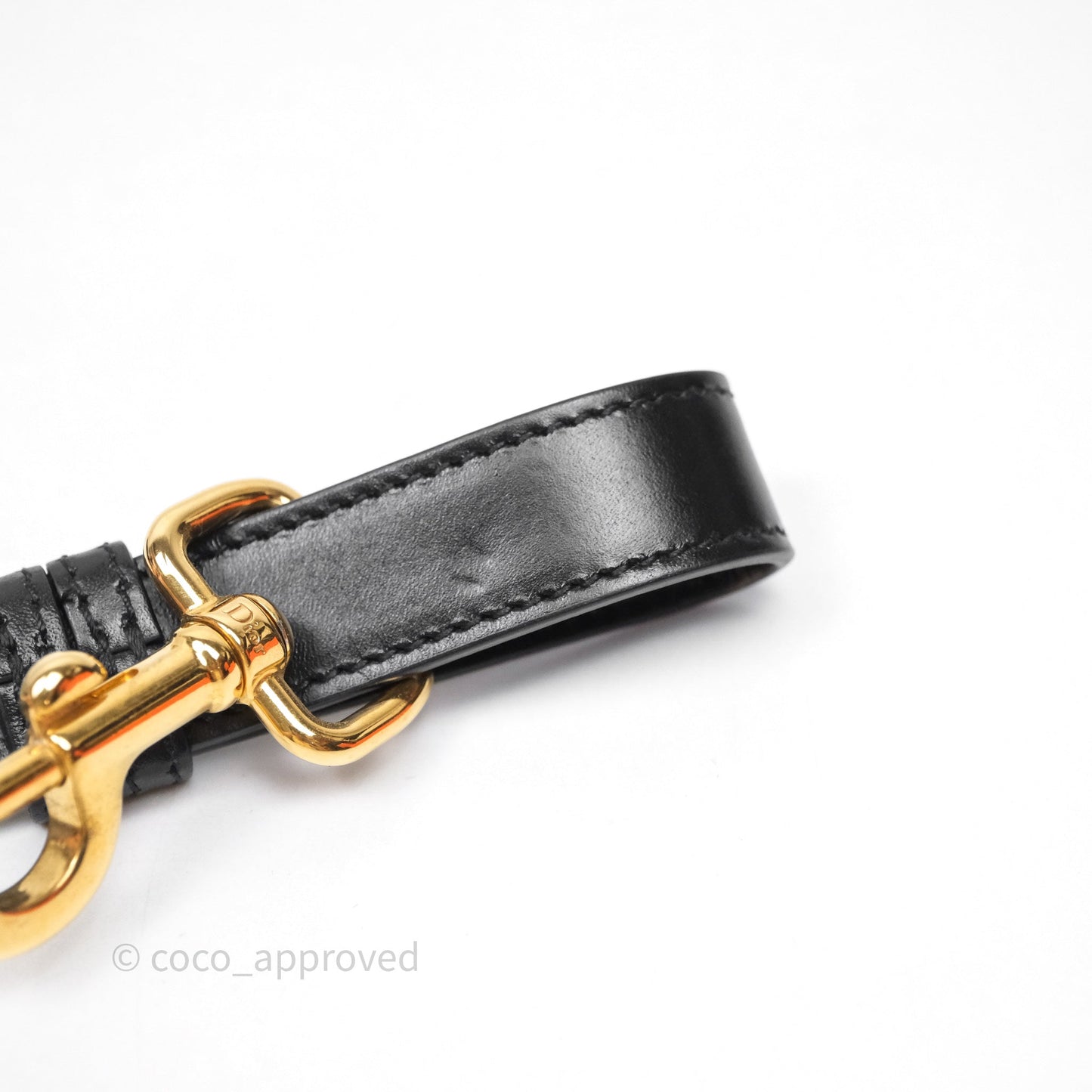Christian Dior Small Bobby Bag Black Box Calfskin