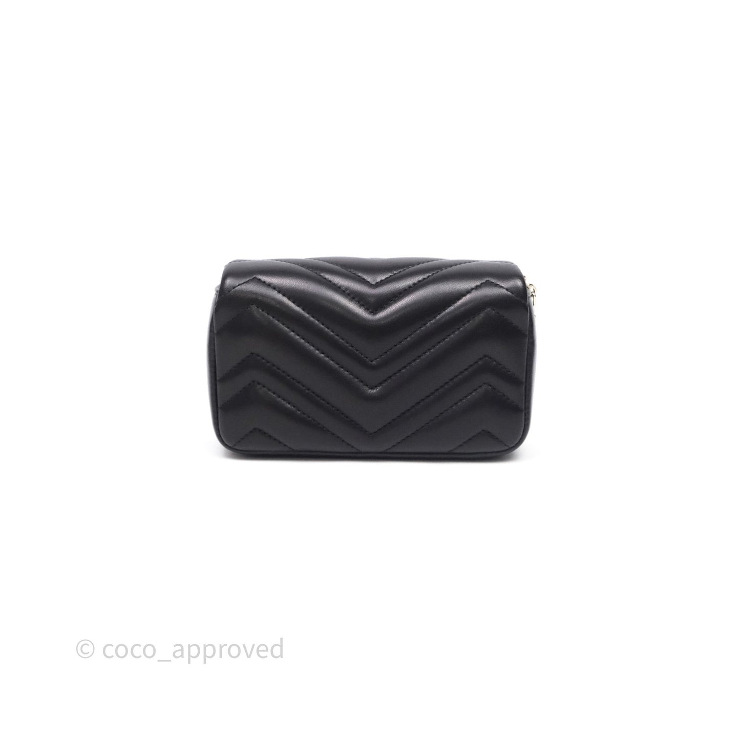 Gucci GG Marmont Super Mini Black Shoulder Bag