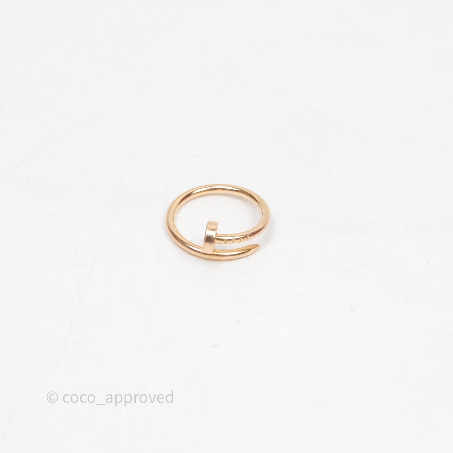 Cartier Juste Un Clou Ring Gold Size 48