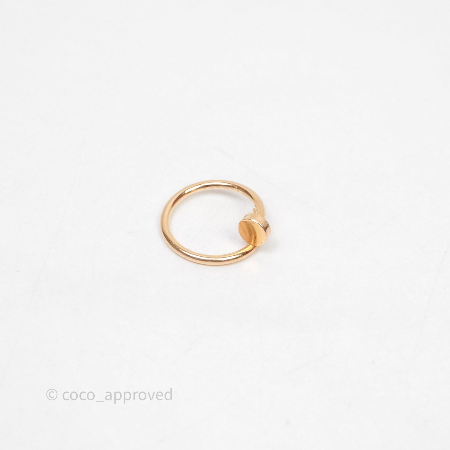 Cartier Juste Un Clou Ring Gold Size 48