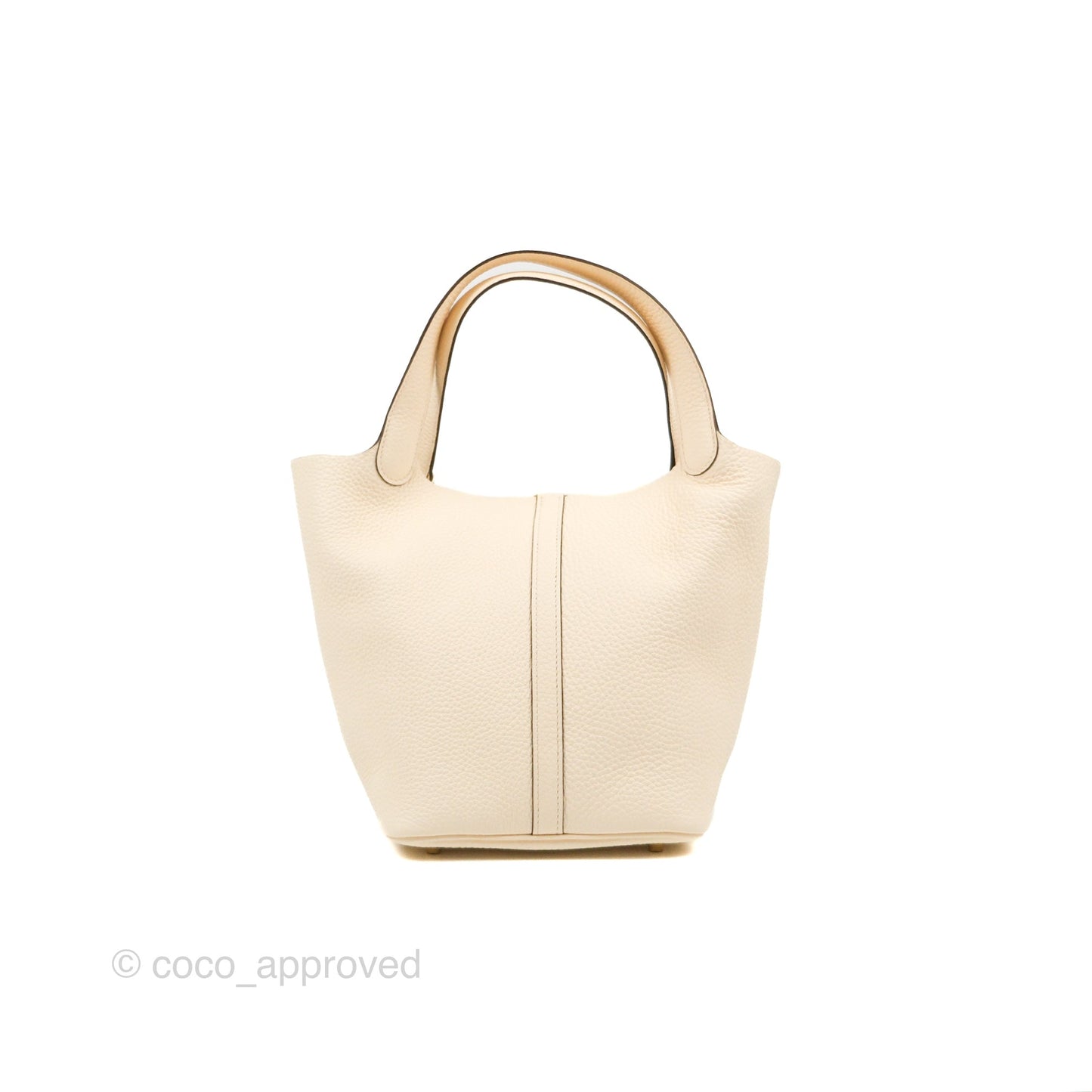 Hermès Picotin 22 Nata Clemence Gold Hardware