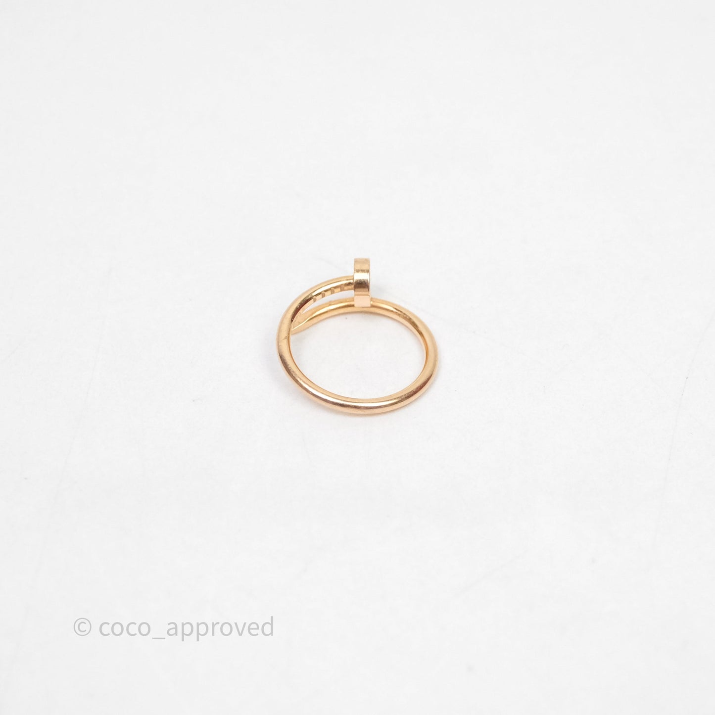 Cartier Juste Un Clou Ring Gold Size 48