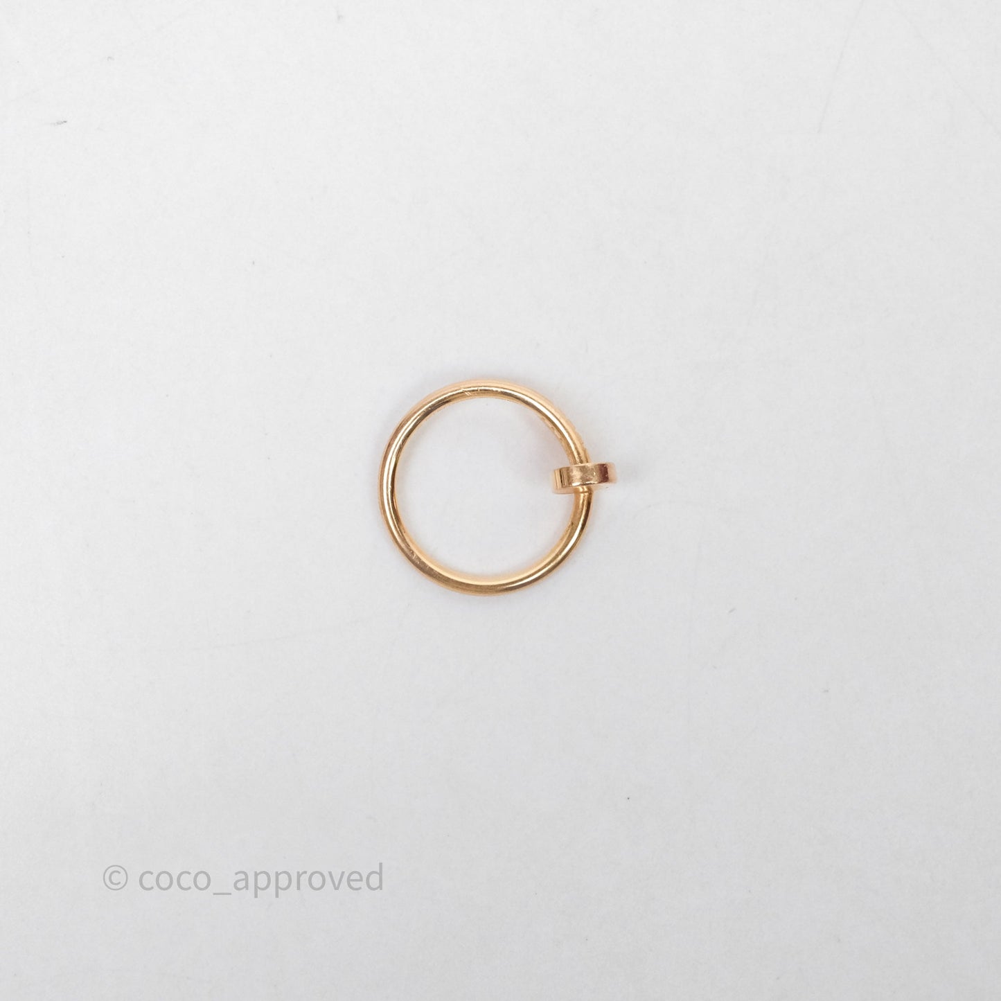 Cartier Juste Un Clou Ring Gold Size 48