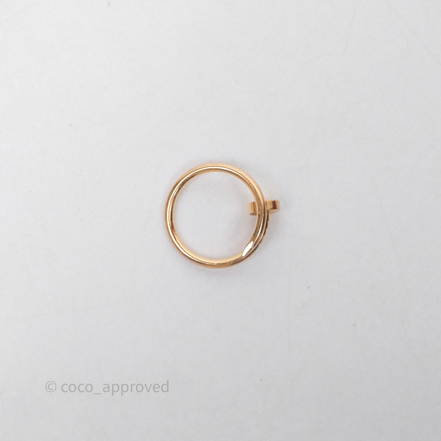 Cartier Juste Un Clou Ring Gold Size 48