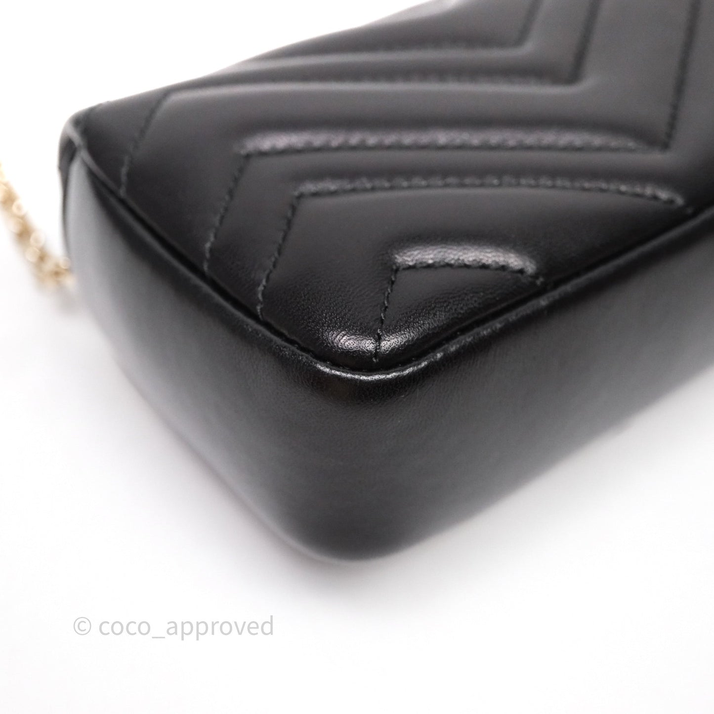 Gucci GG Marmont Super Mini Black Shoulder Bag