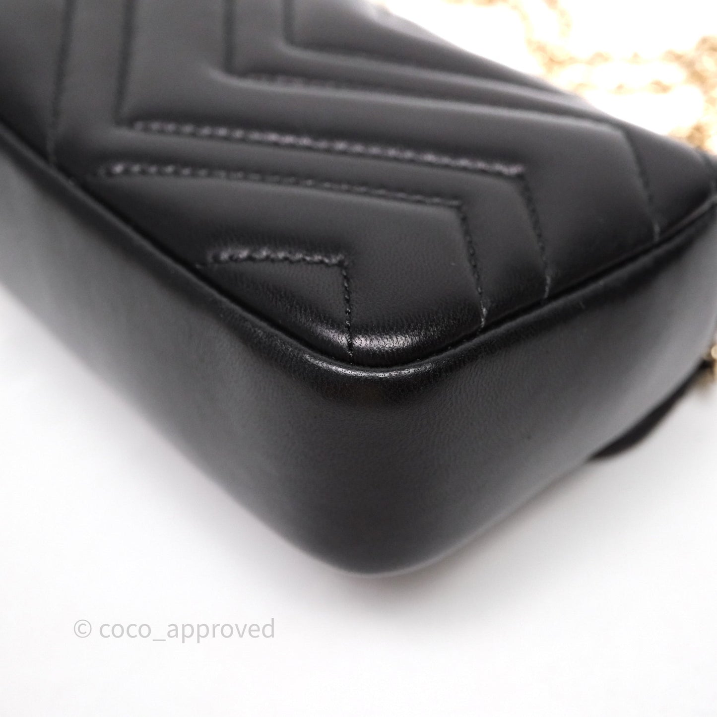 Gucci GG Marmont Super Mini Black Shoulder Bag