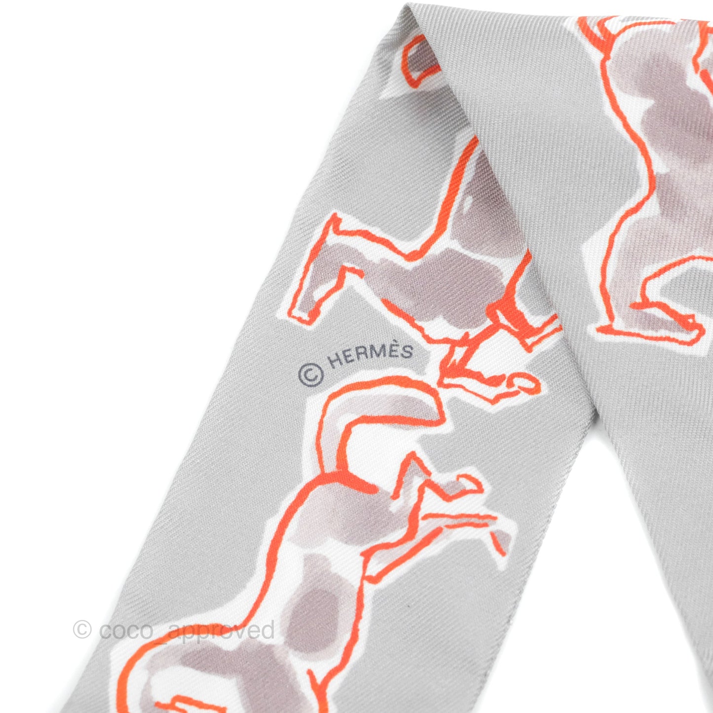 Hermès Silk Chevaux en Liberte Twilly