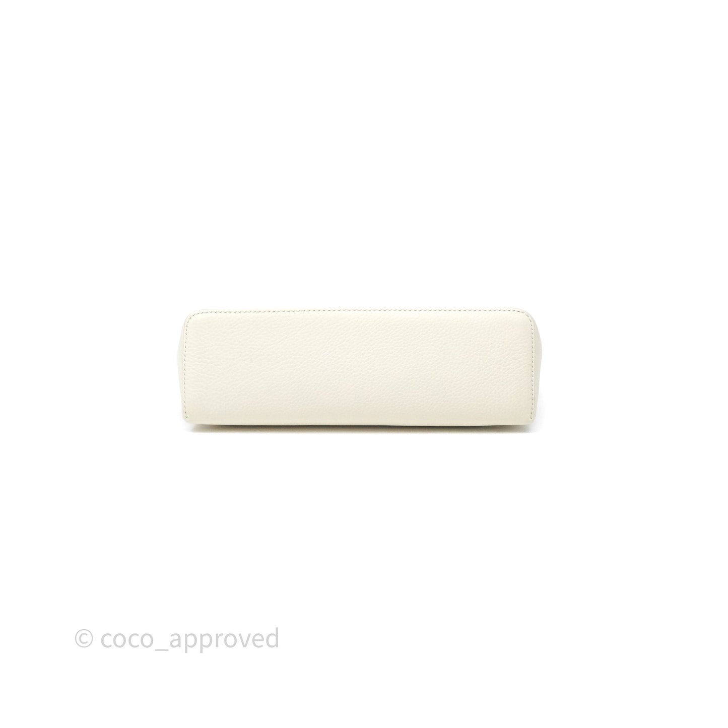 Loro Piana Extra Pocket L19 Ivory White Grained Calfskin