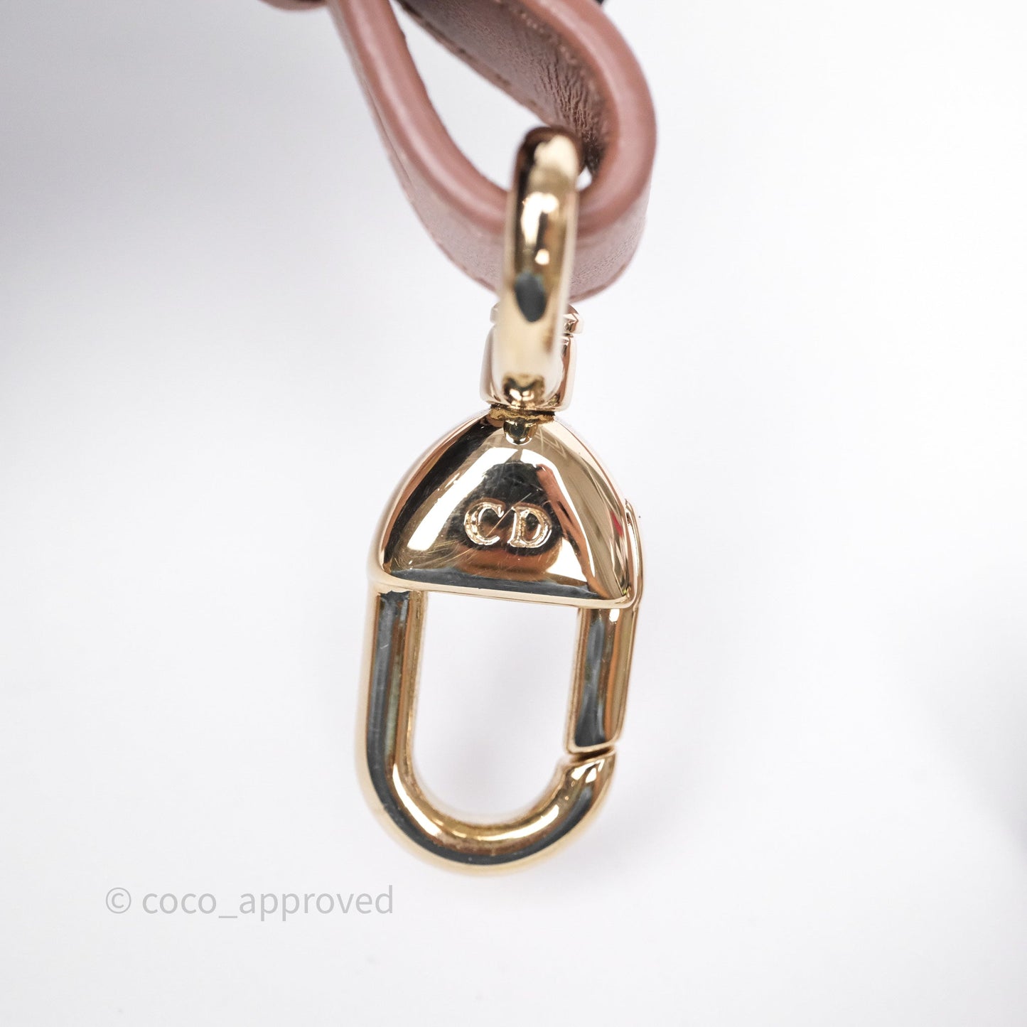Christian Dior Small Lady Dior My ABCDior Bag Blush Cannage Lambskin