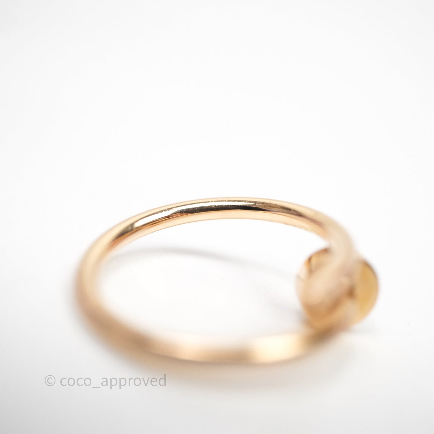 Cartier Juste Un Clou Ring Gold Size 48