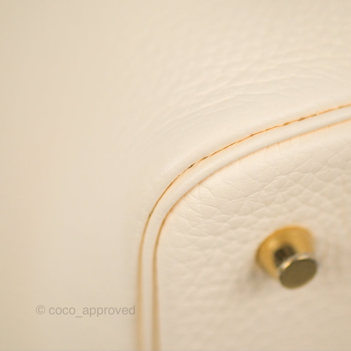 Hermès Picotin 22 Nata Clemence Gold Hardware