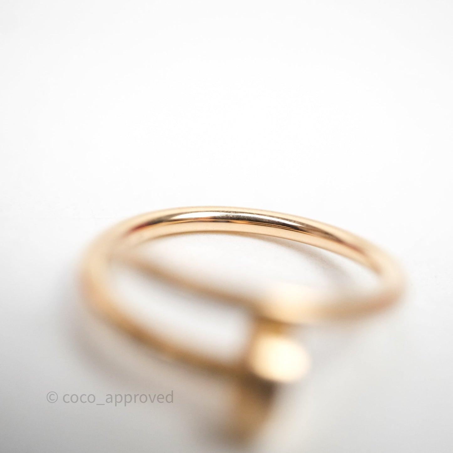 Cartier Juste Un Clou Ring Gold Size 48