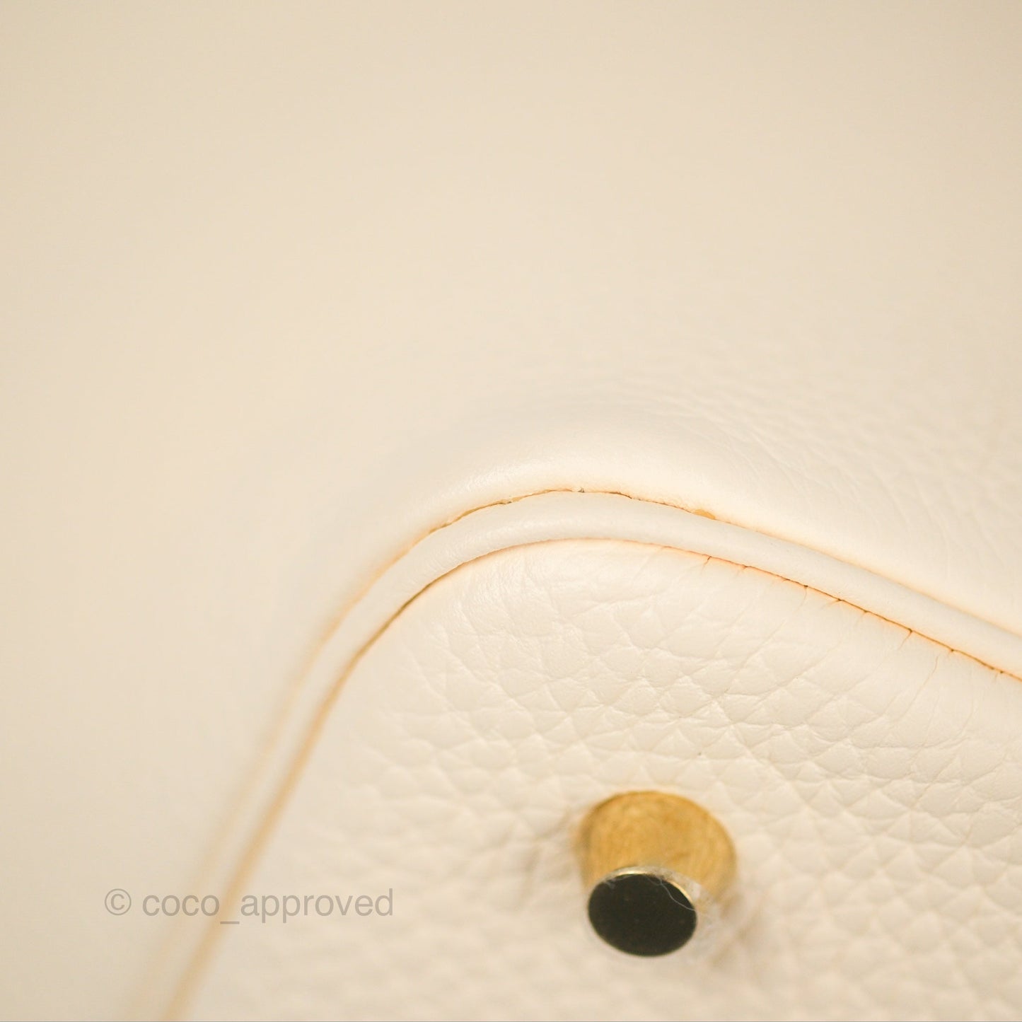 Hermès Picotin 22 Nata Clemence Gold Hardware